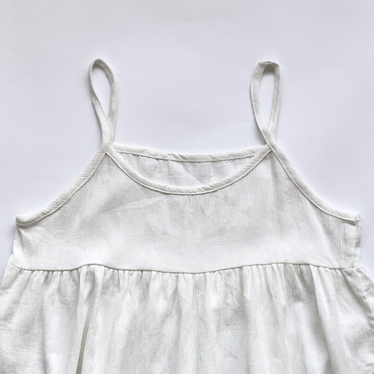【SAMPLE】tiered frill bustier / white