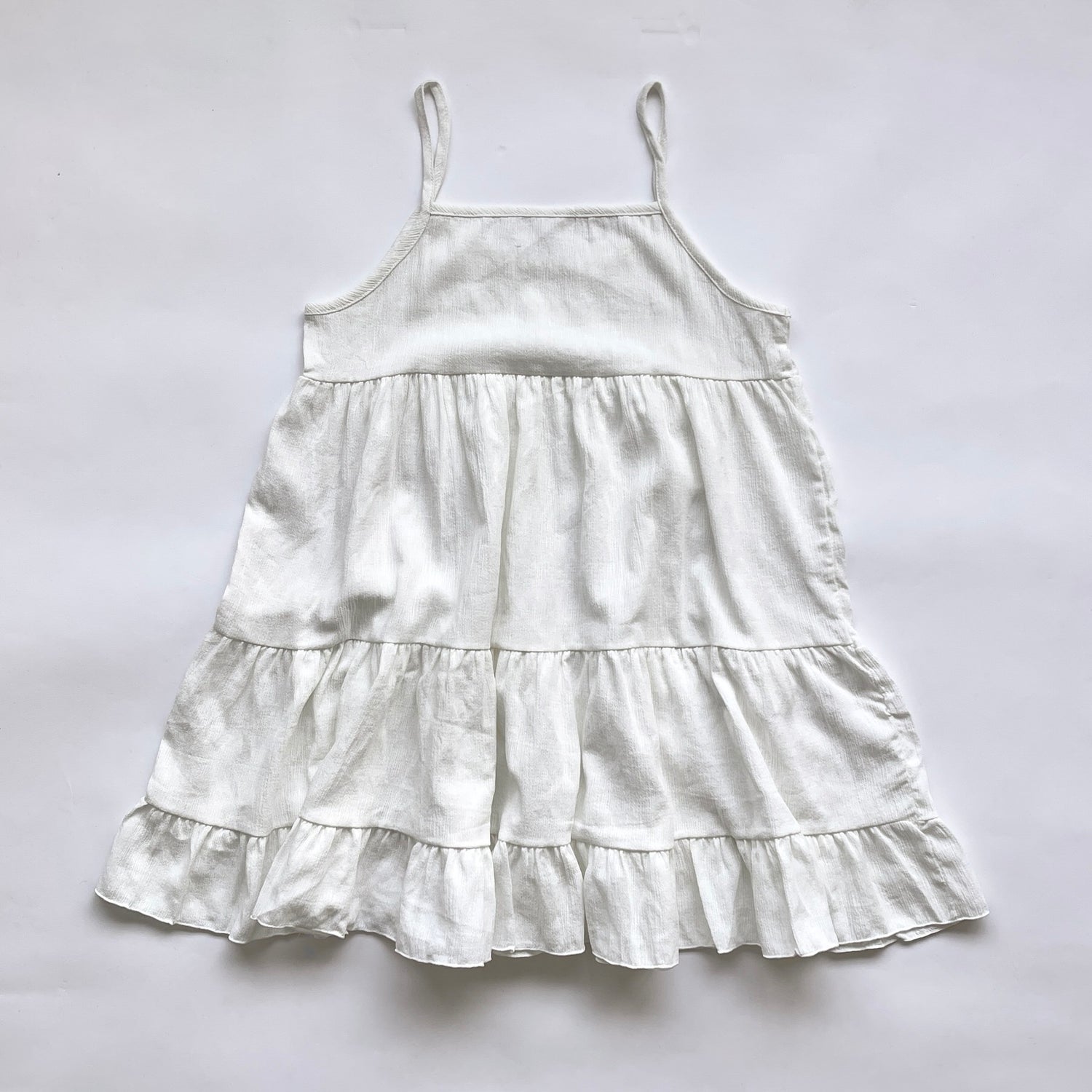 【SAMPLE】tiered frill bustier / white