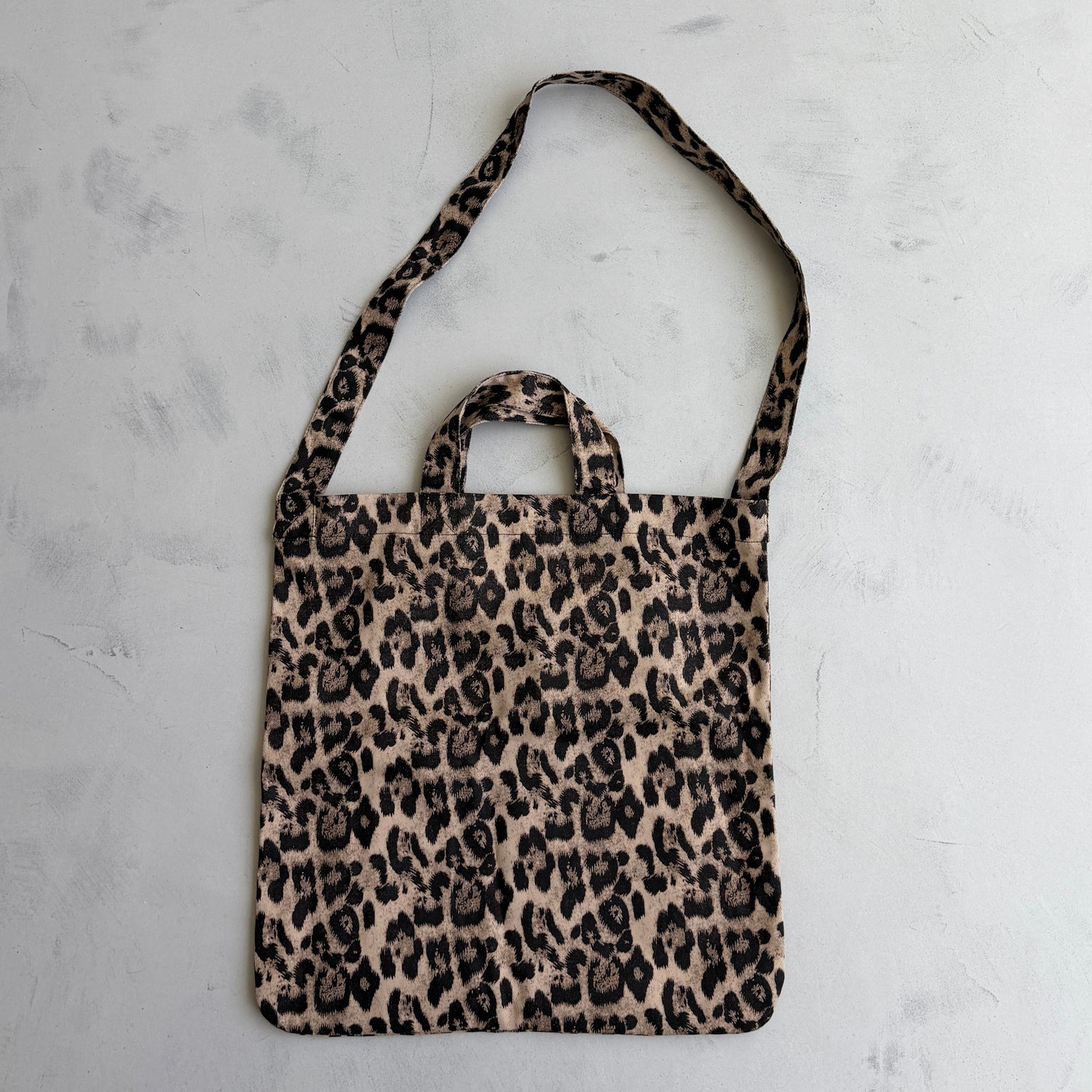 plus one tote / leopard