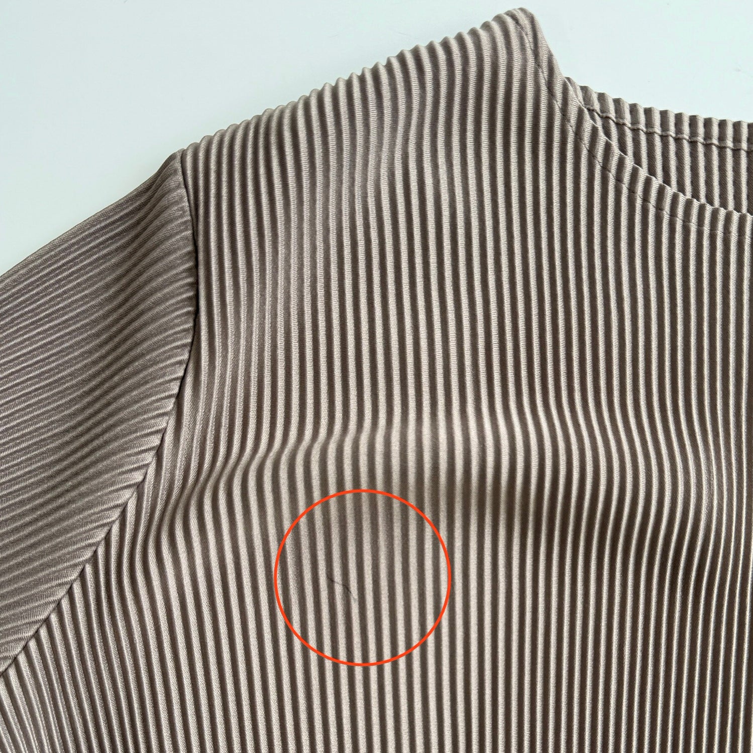 【SAMPLE】daily daily super stretch crew neck pleats one piece / ash gray
