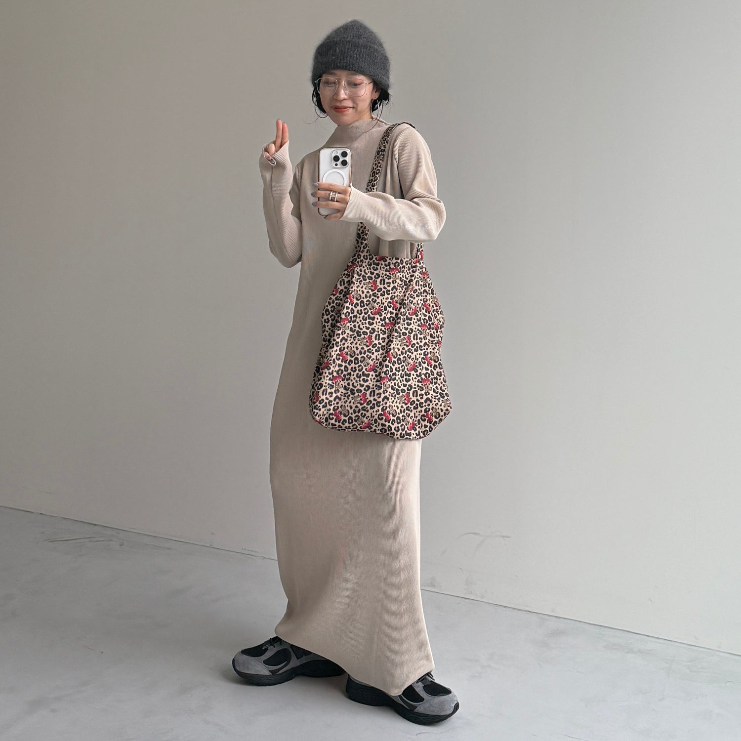 daily daily super stretch pleats one piece / ivory [FREE or LONG]プチハイ