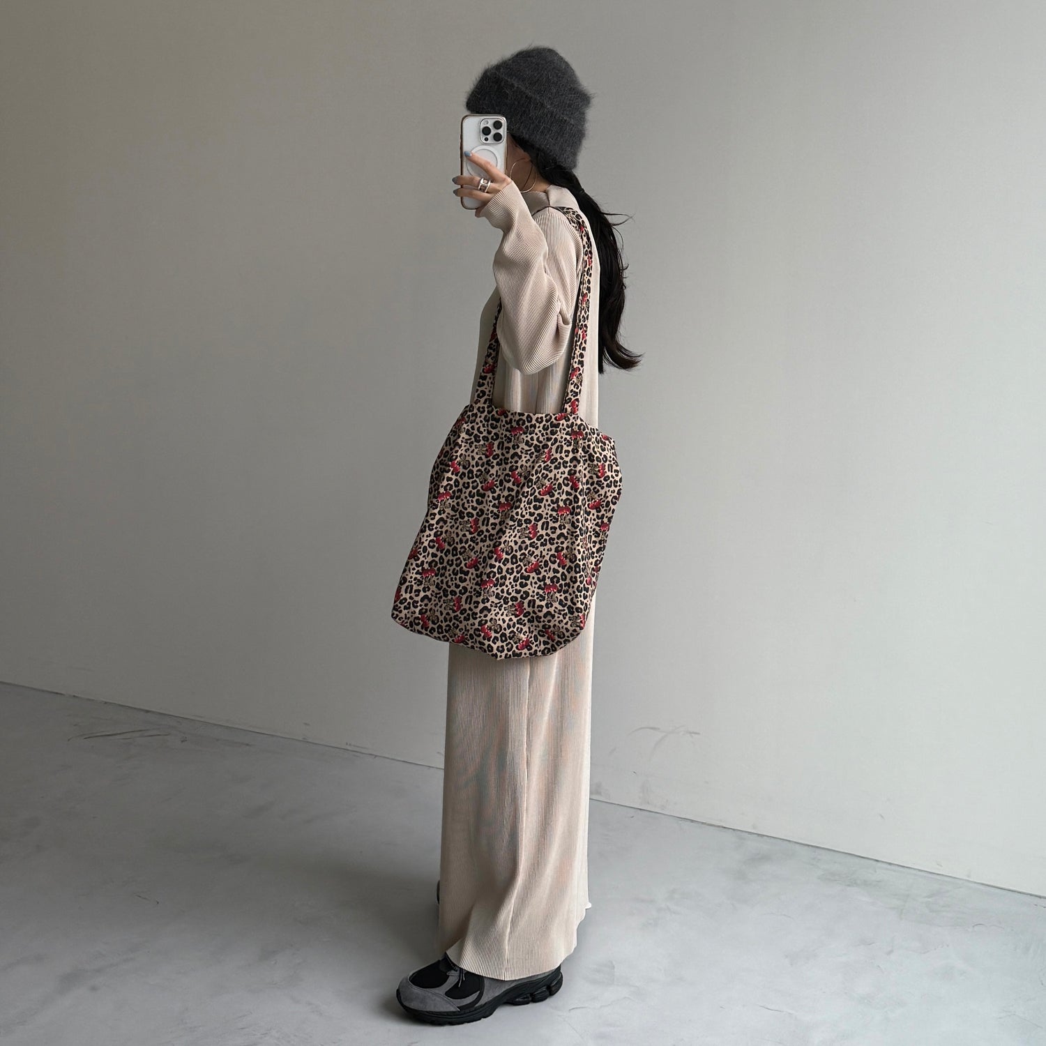 daily daily super stretch pleats one piece / ivory [FREE or LONG]プチハイ