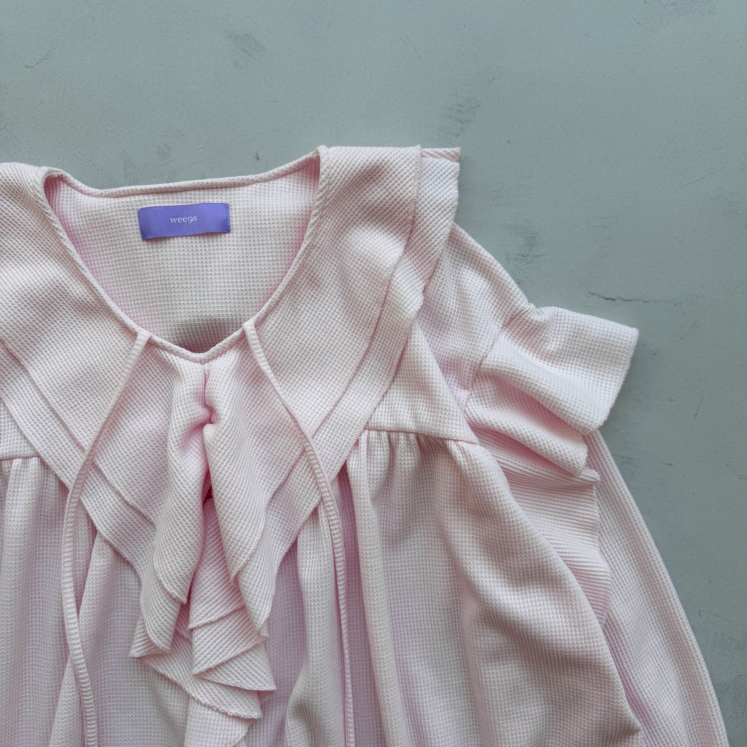 WAFFRILL TOPS / baby pink