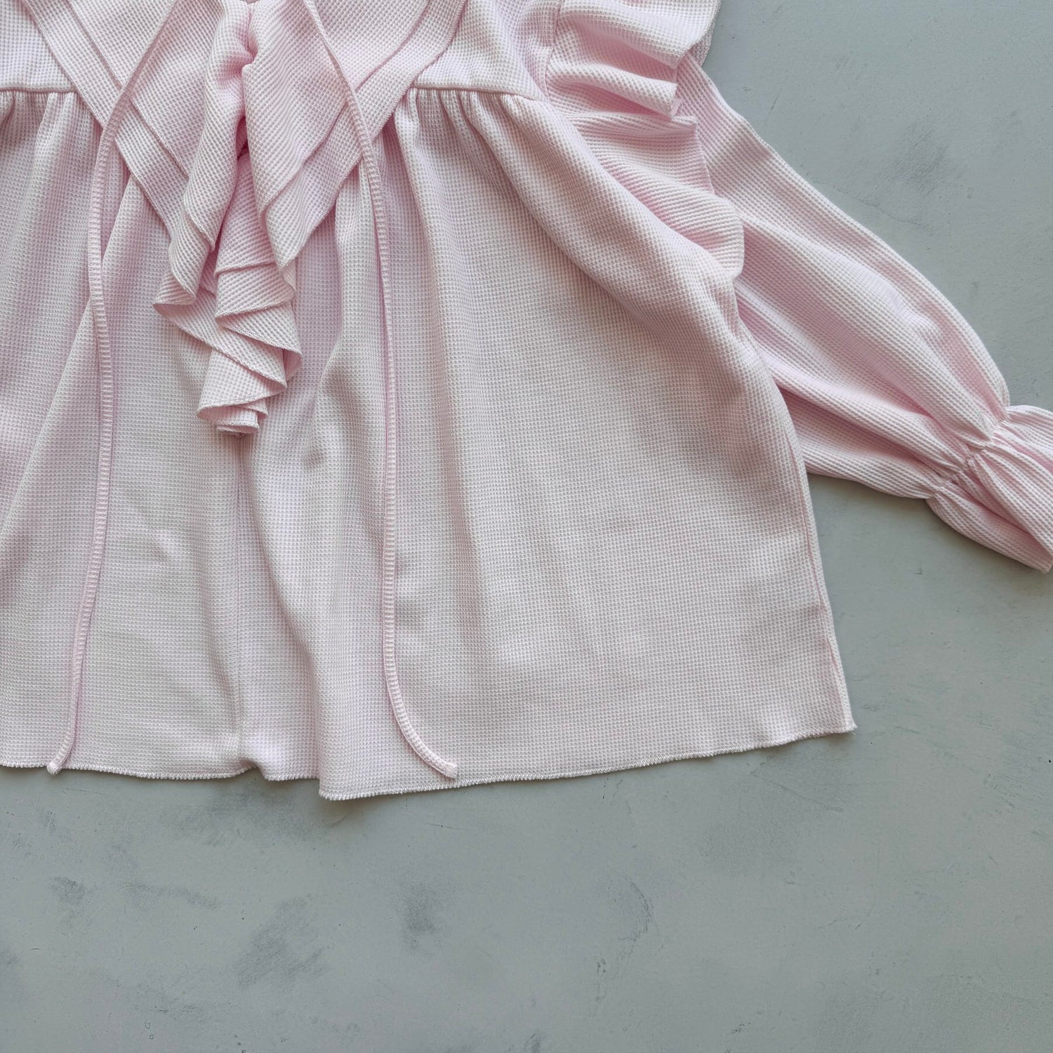 WAFFRILL TOPS / baby pink