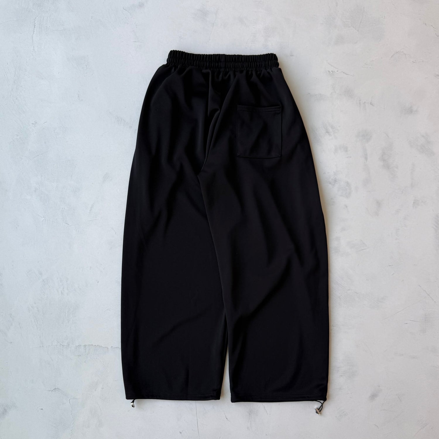 super loose sweat pants / black