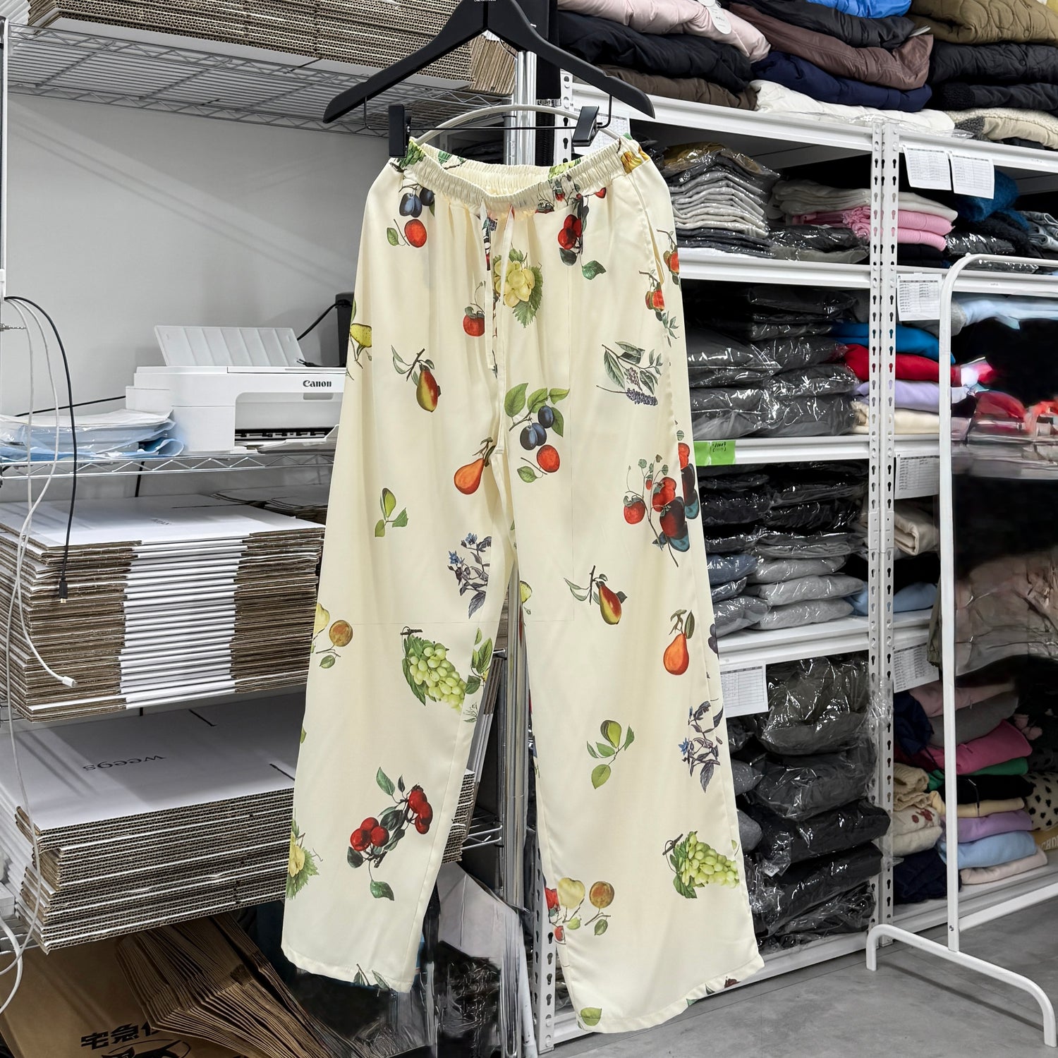 fruity pants / ivory