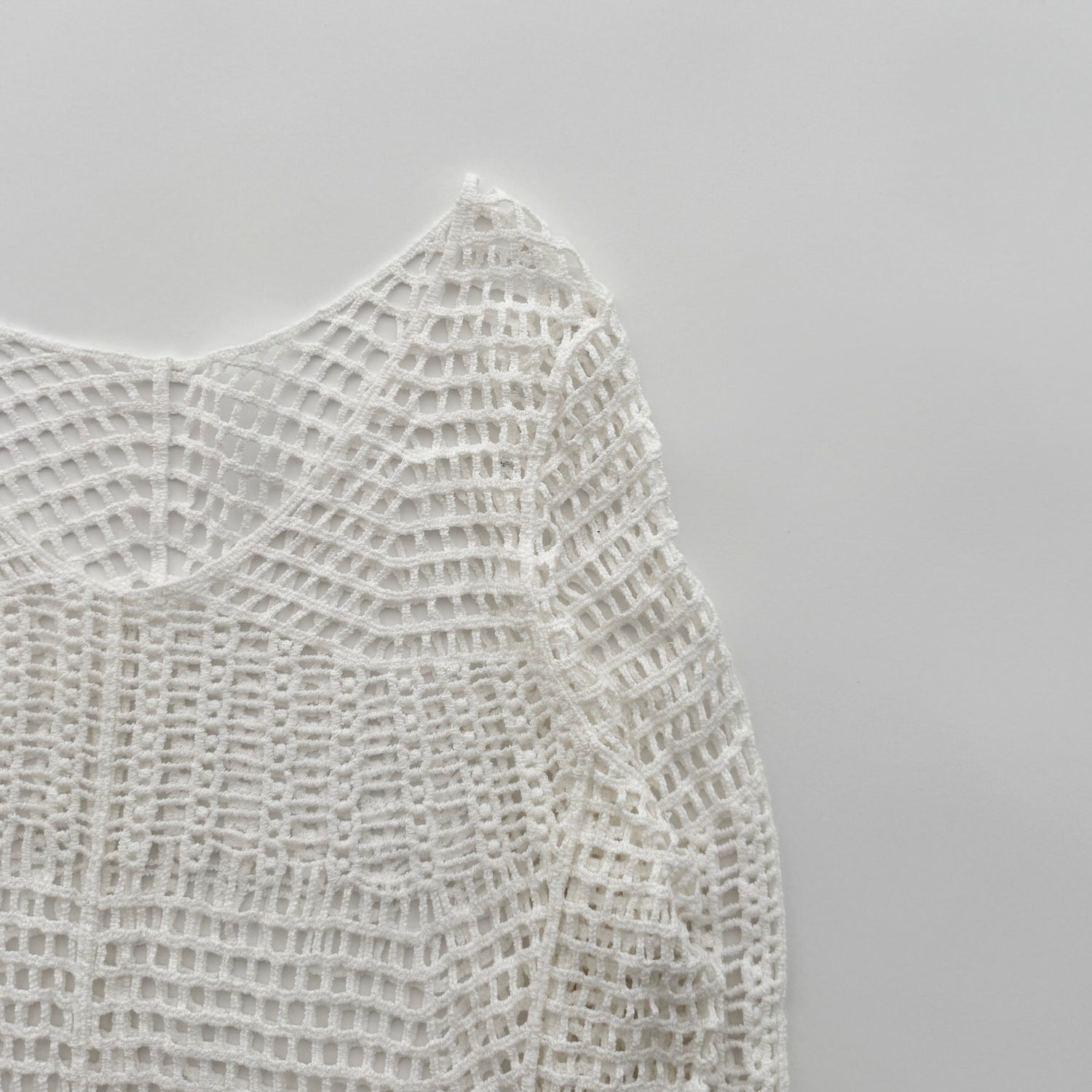 【SAMPLE】mesh tops / ivory