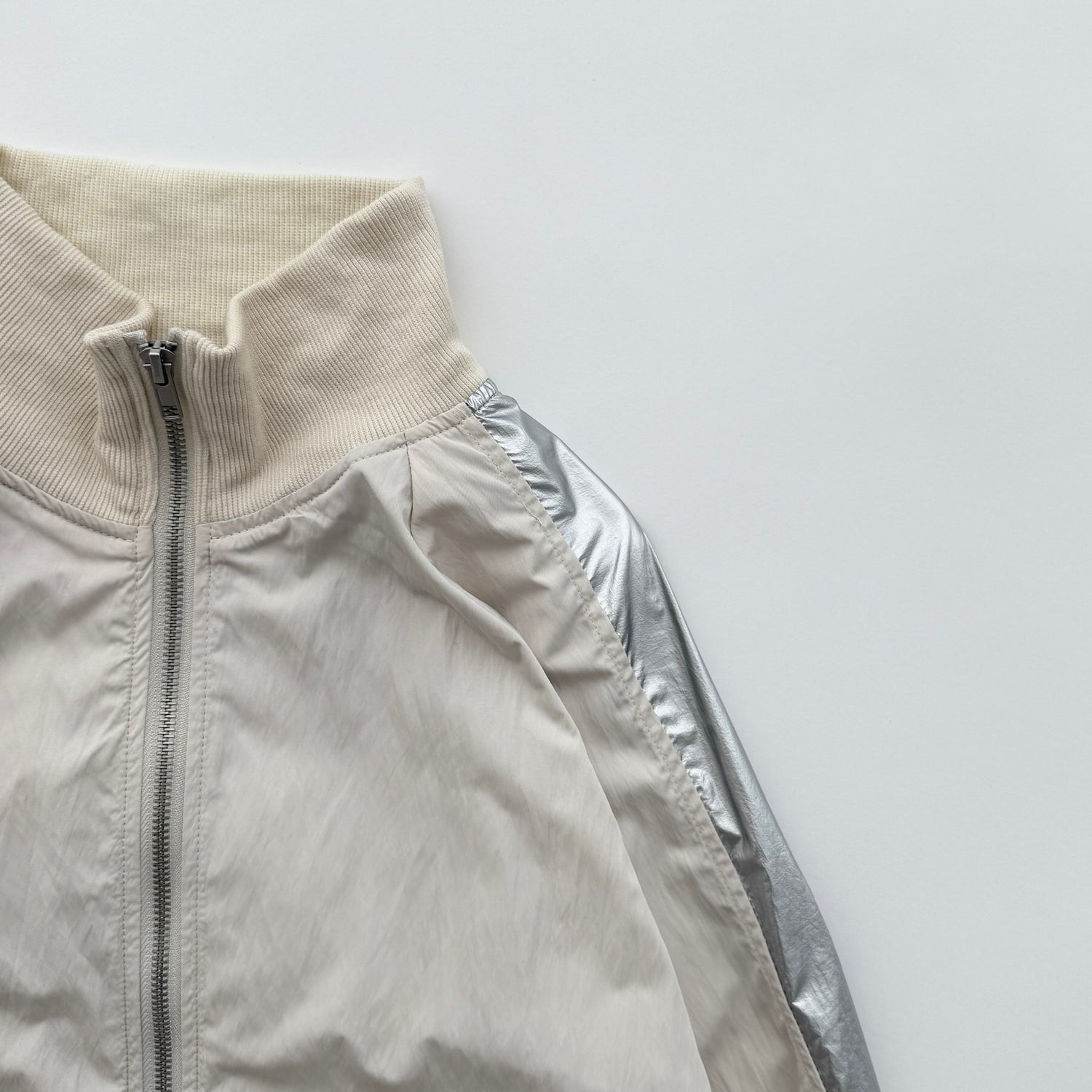 【SAMPLE】track jacket / ivory