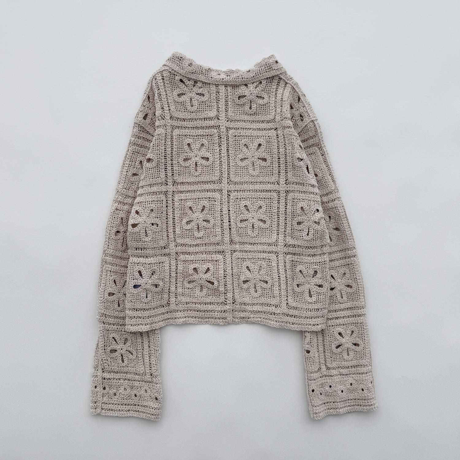 【SAMPLE】mesh cardigan / ivory
