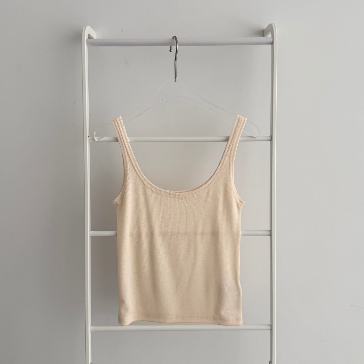 【SAMPLE】（2点SET）soft touch cardigan +tank top / ivory