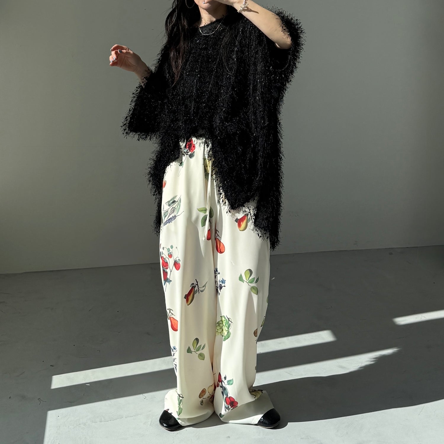 fruity pants / ivory