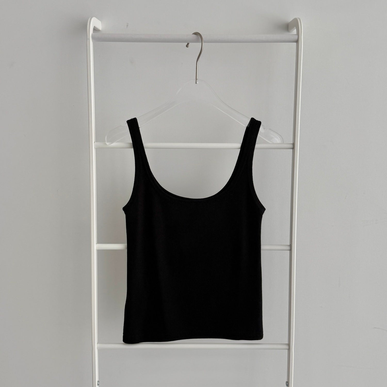 【SAMPLE】（2点SET）soft touch cardigan +tank top / black