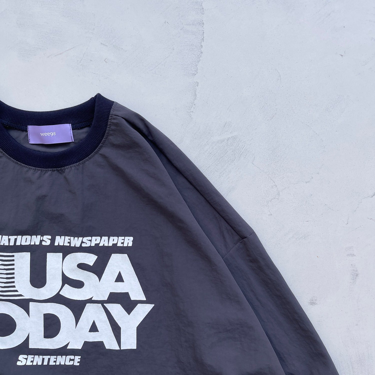 USA TODAY nylon tee / navy