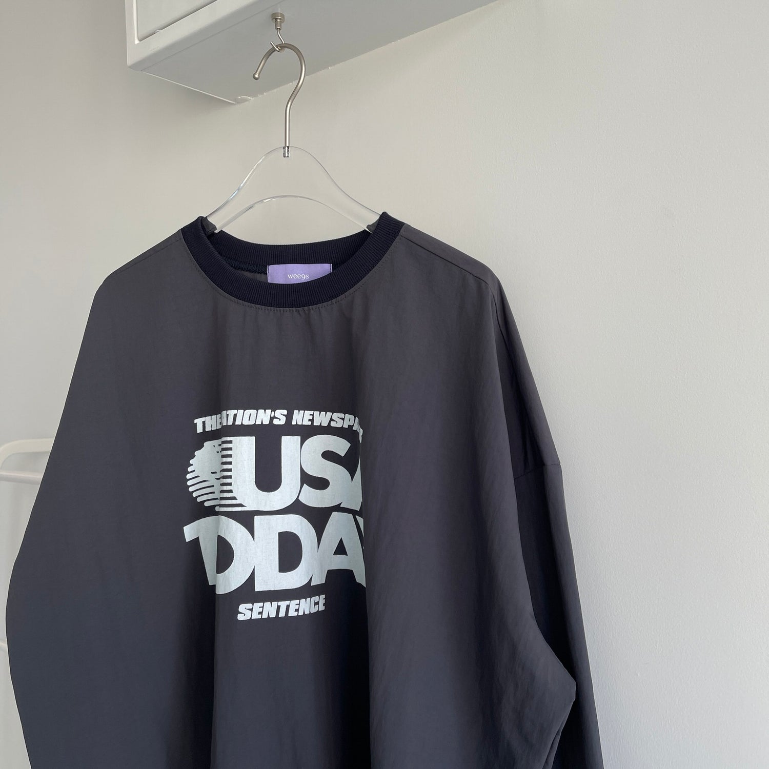 USA TODAY nylon tee / navy
