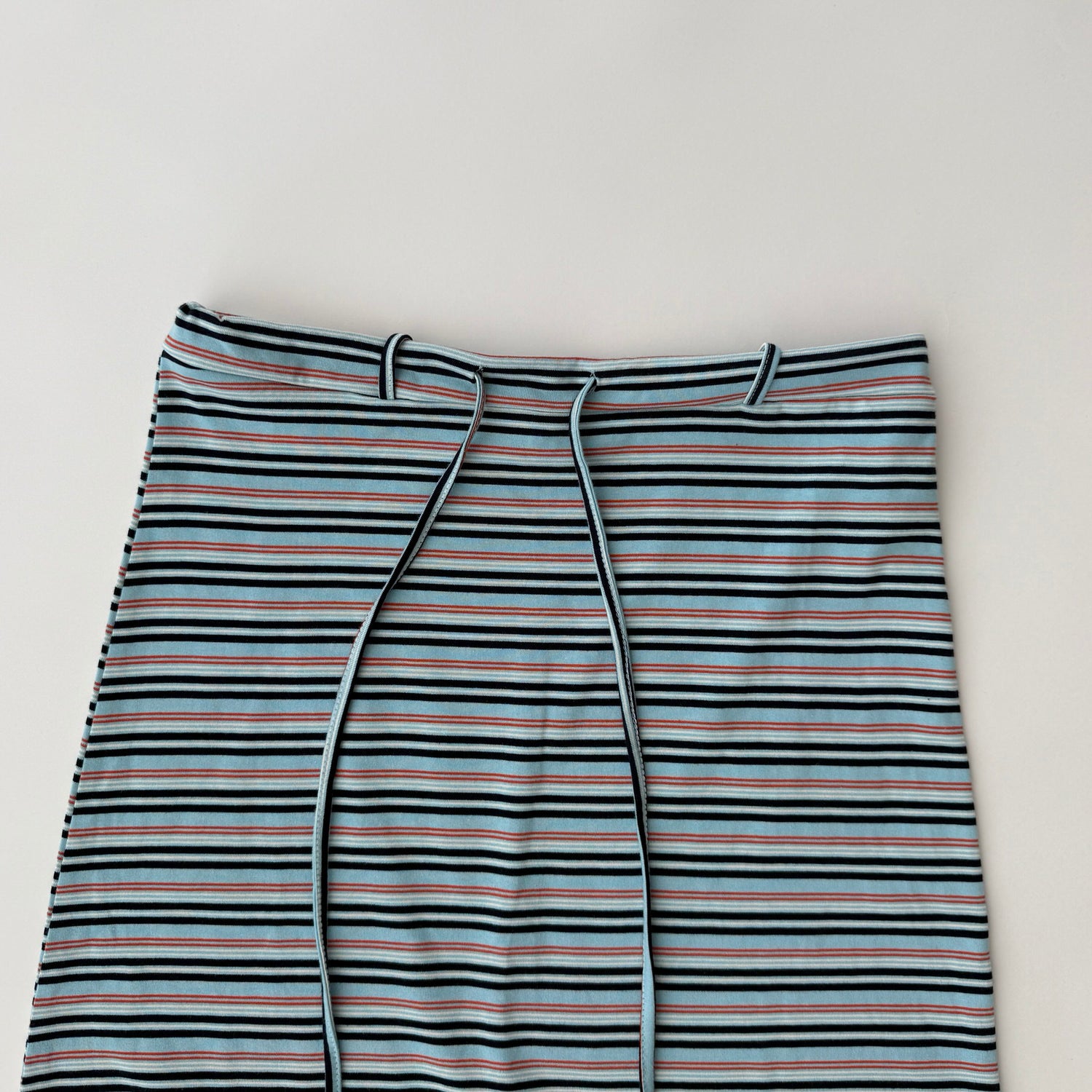 【SAMPLE】border skirt / blue