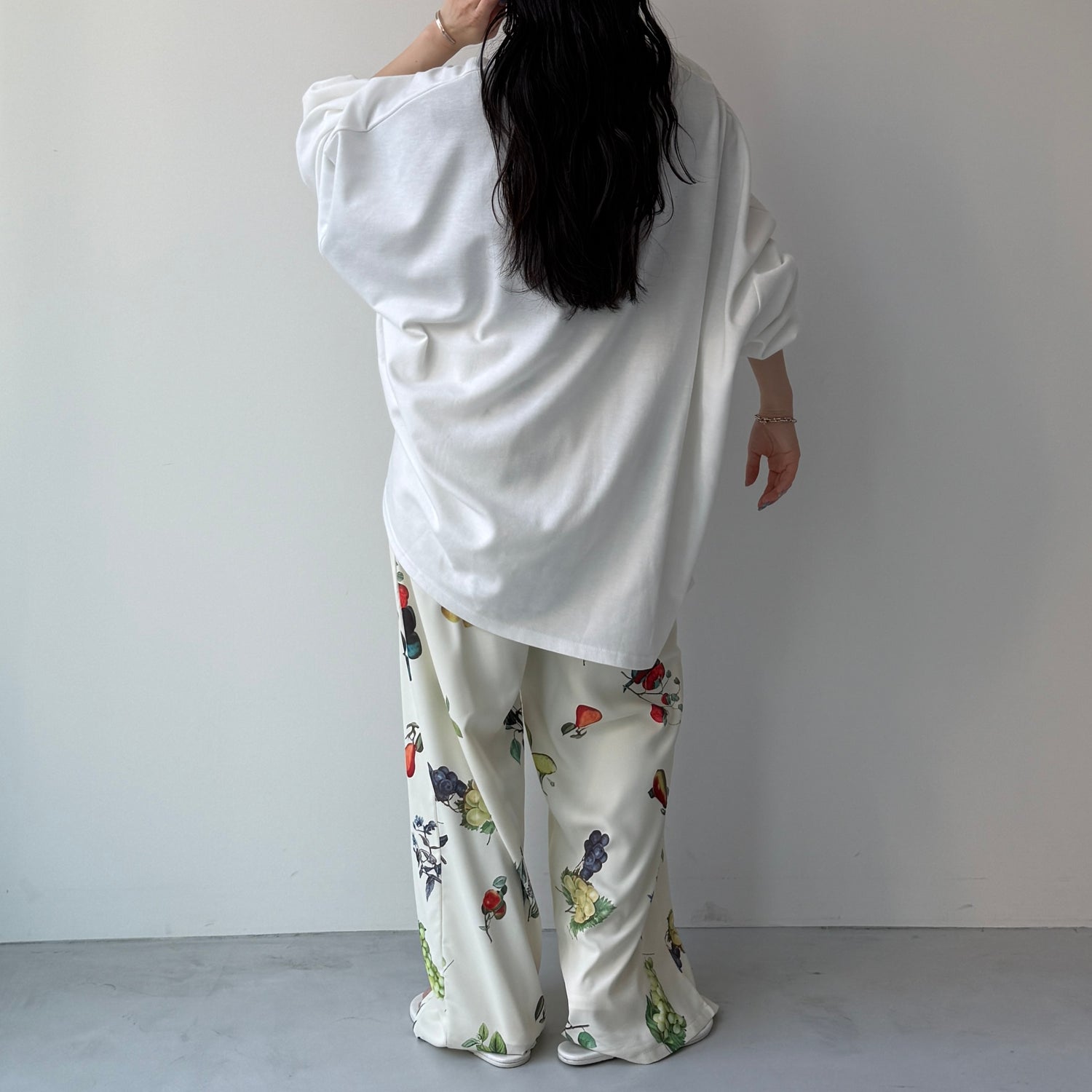 fruity pants / ivory