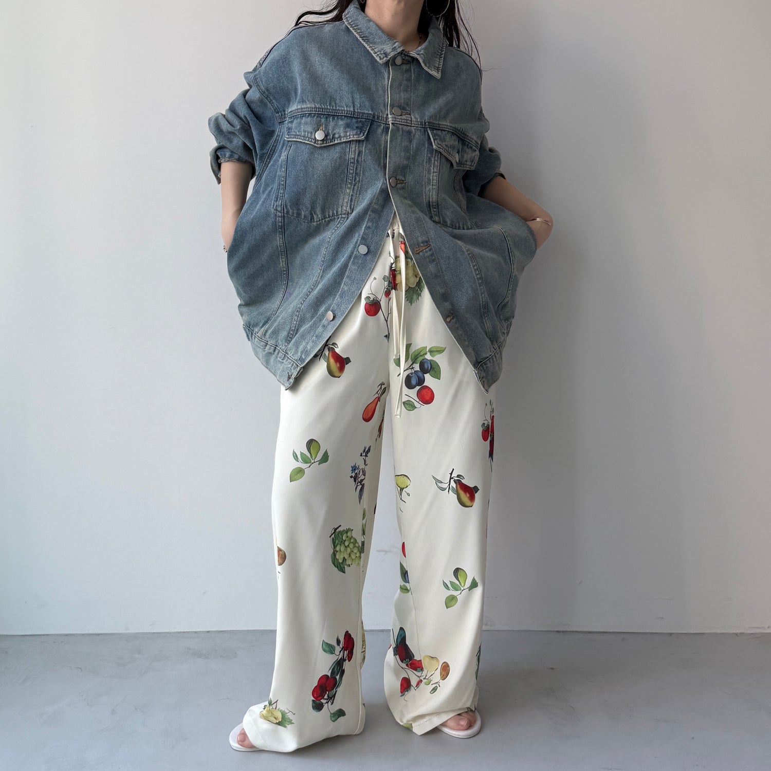 fruity pants / ivory