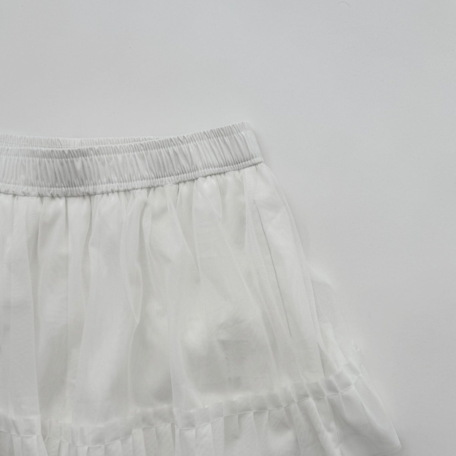【SAMPLE】tulle layered pants / ivory