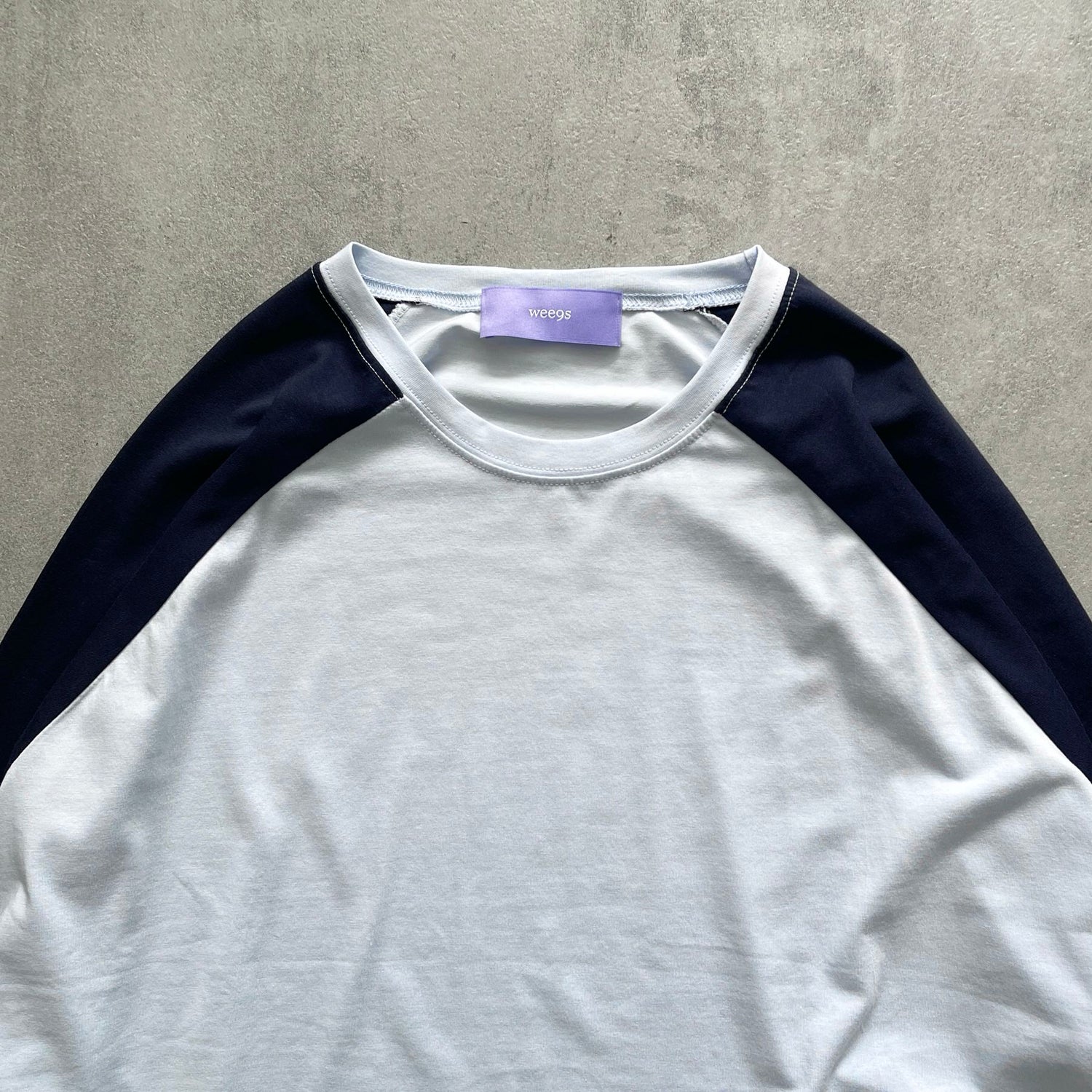 raglan tee / blue