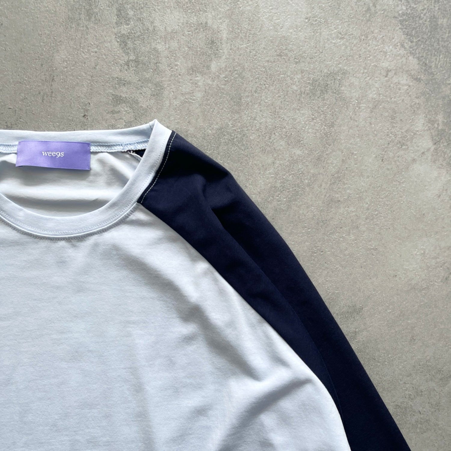 raglan tee / blue