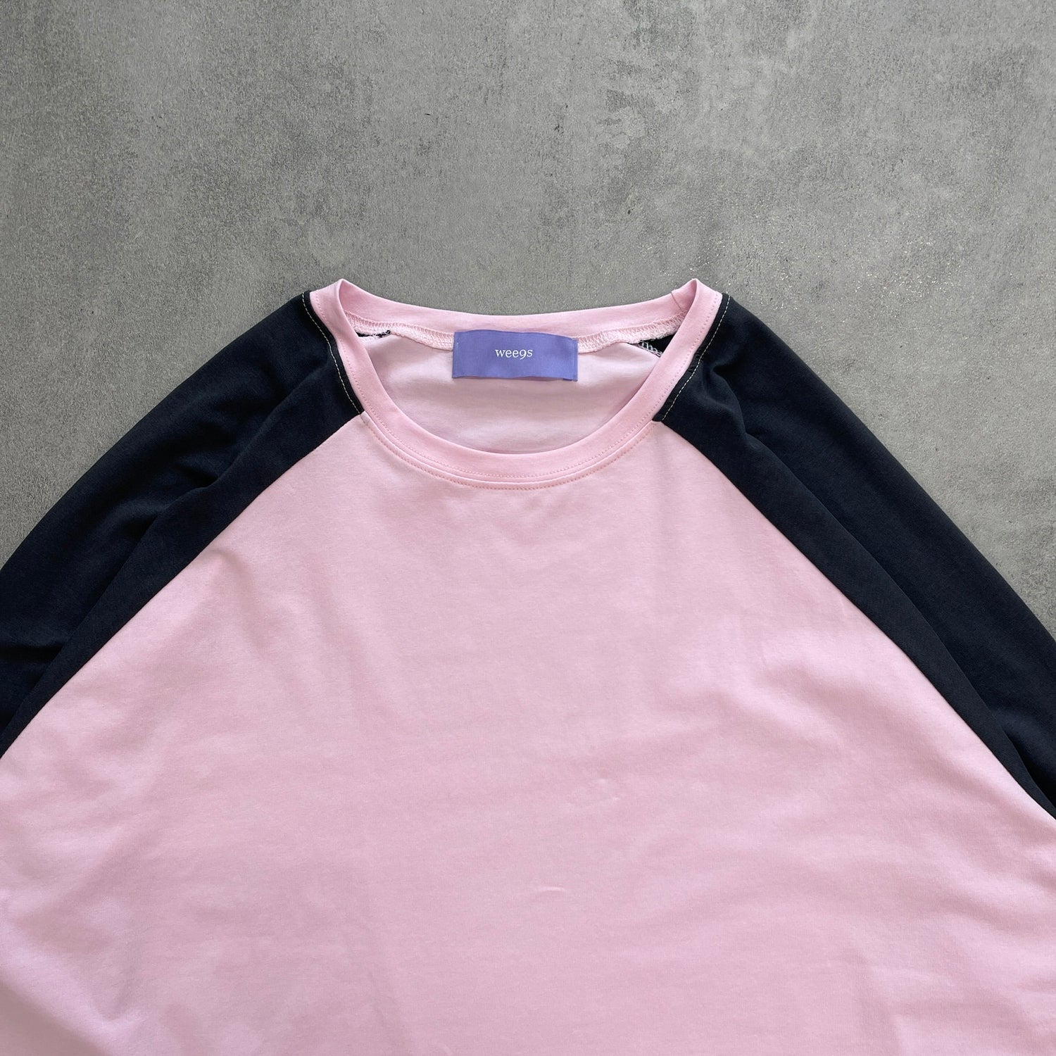 raglan tee / pink