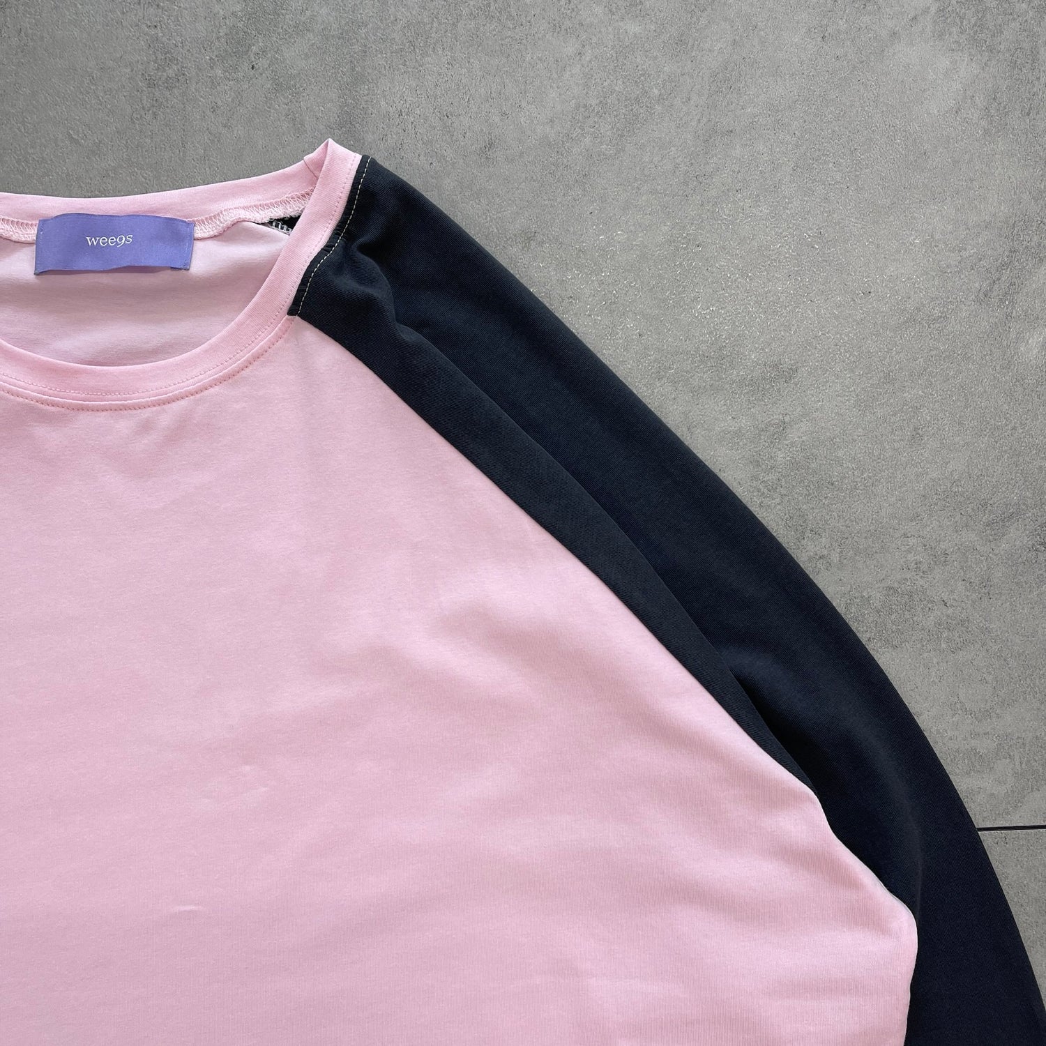 raglan tee / pink