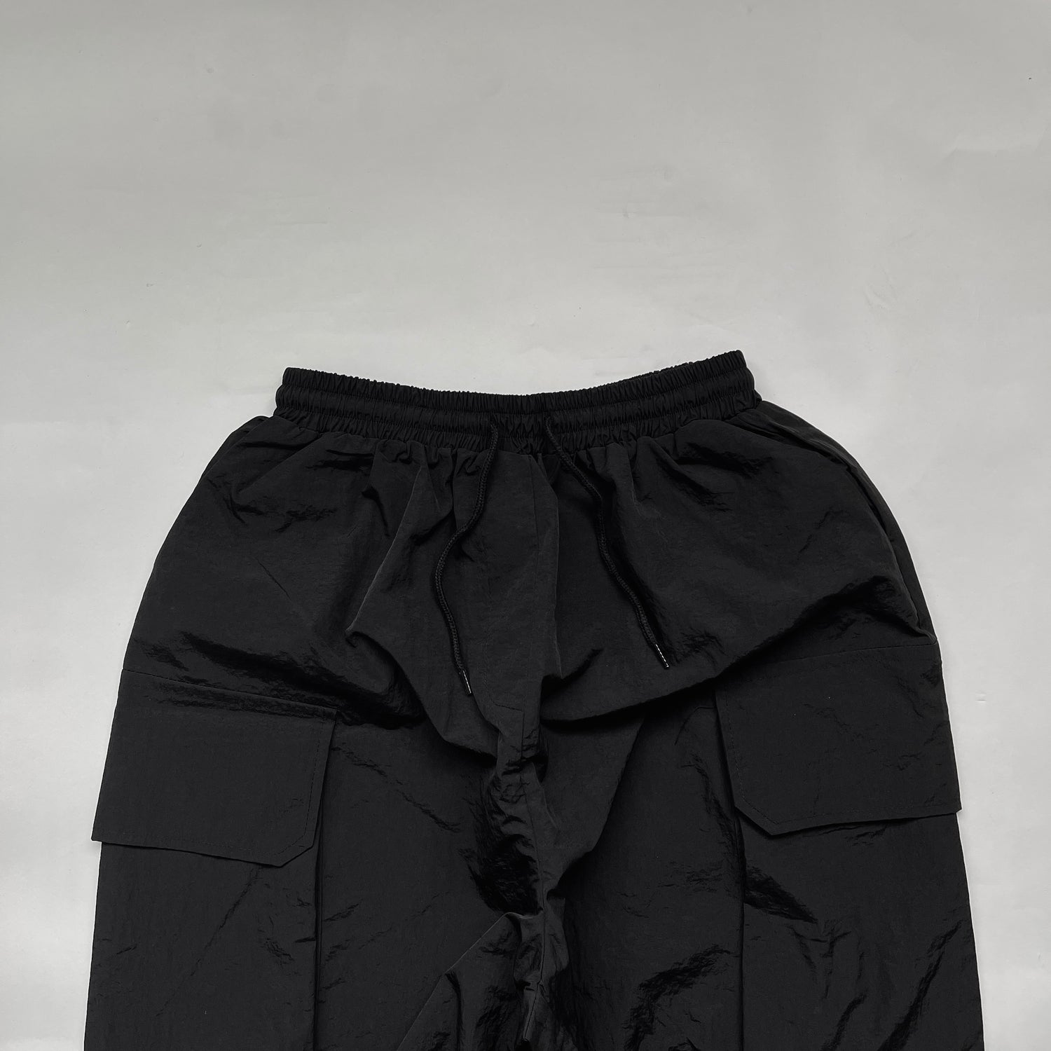 【SAMPLE】nylon cargo pants /  black