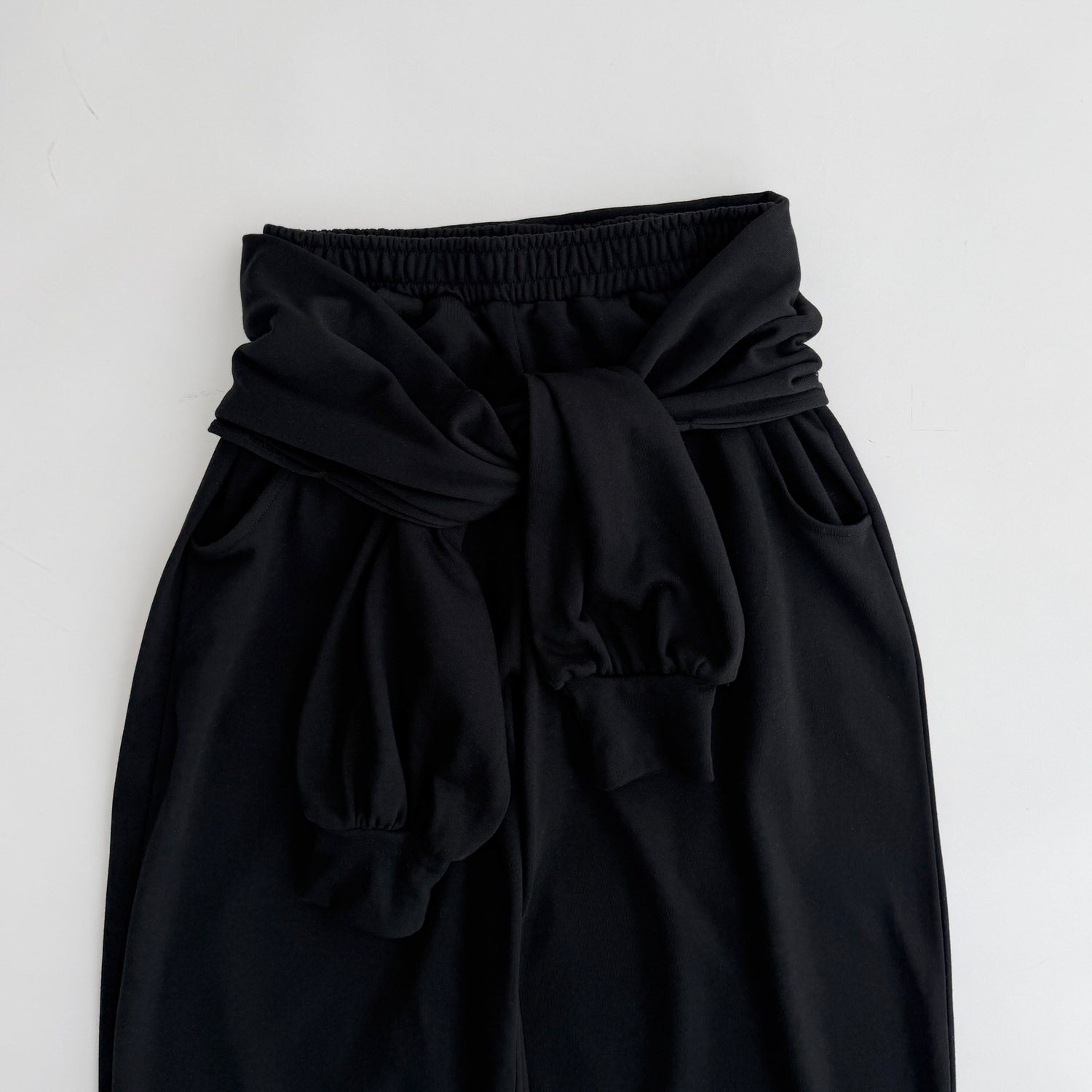【2点SET】multi way sweat pants / black