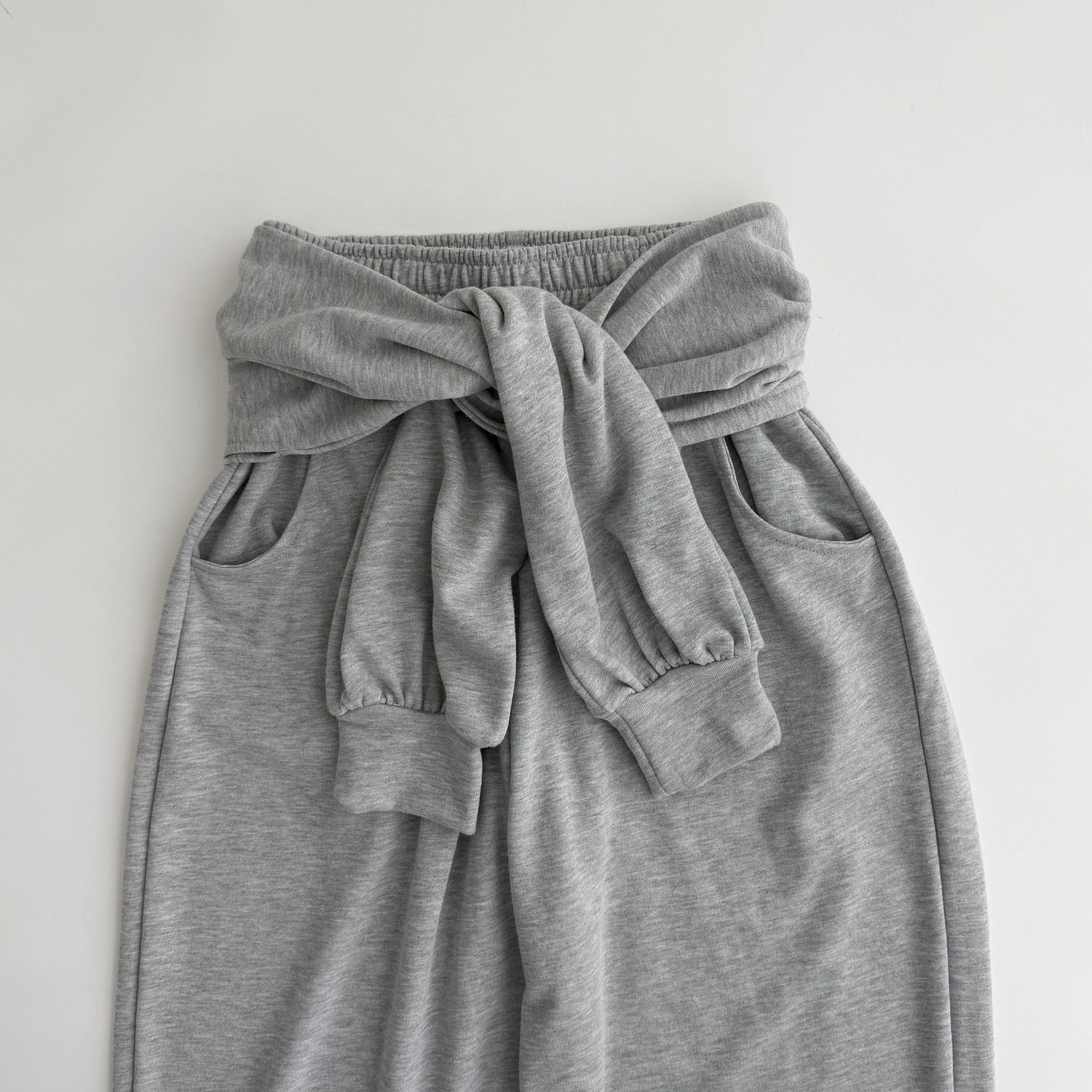 【2点SET】multi way sweat pants / gray