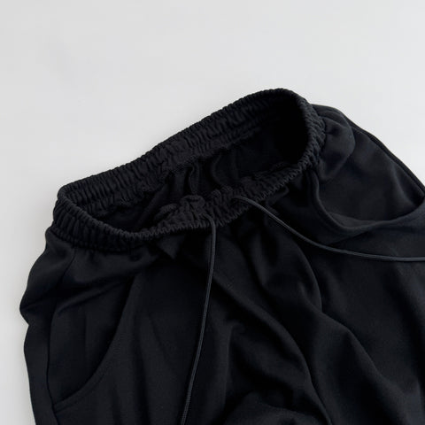 【2点SET】multi way sweat pants / black