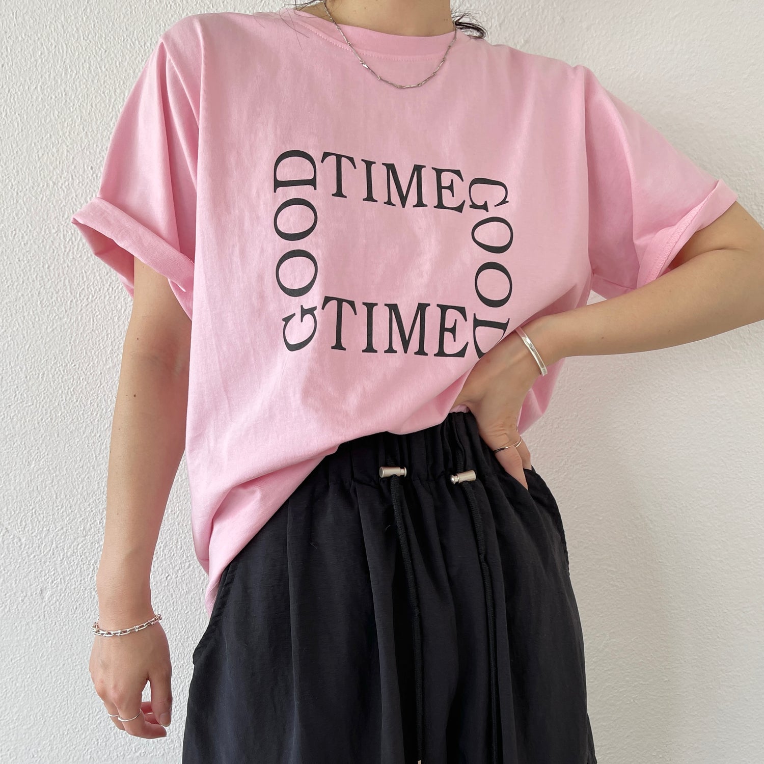 "GOOD TIME" / pink