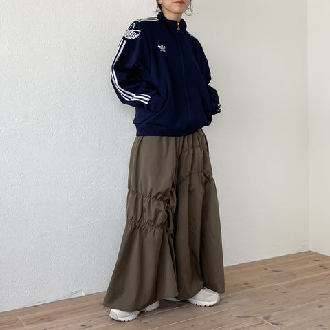 【SAMPLE】many many gather skirt / brown