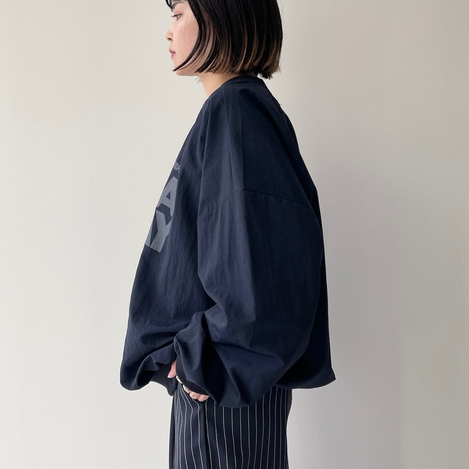 USA TODAY nylon tee / dark navy