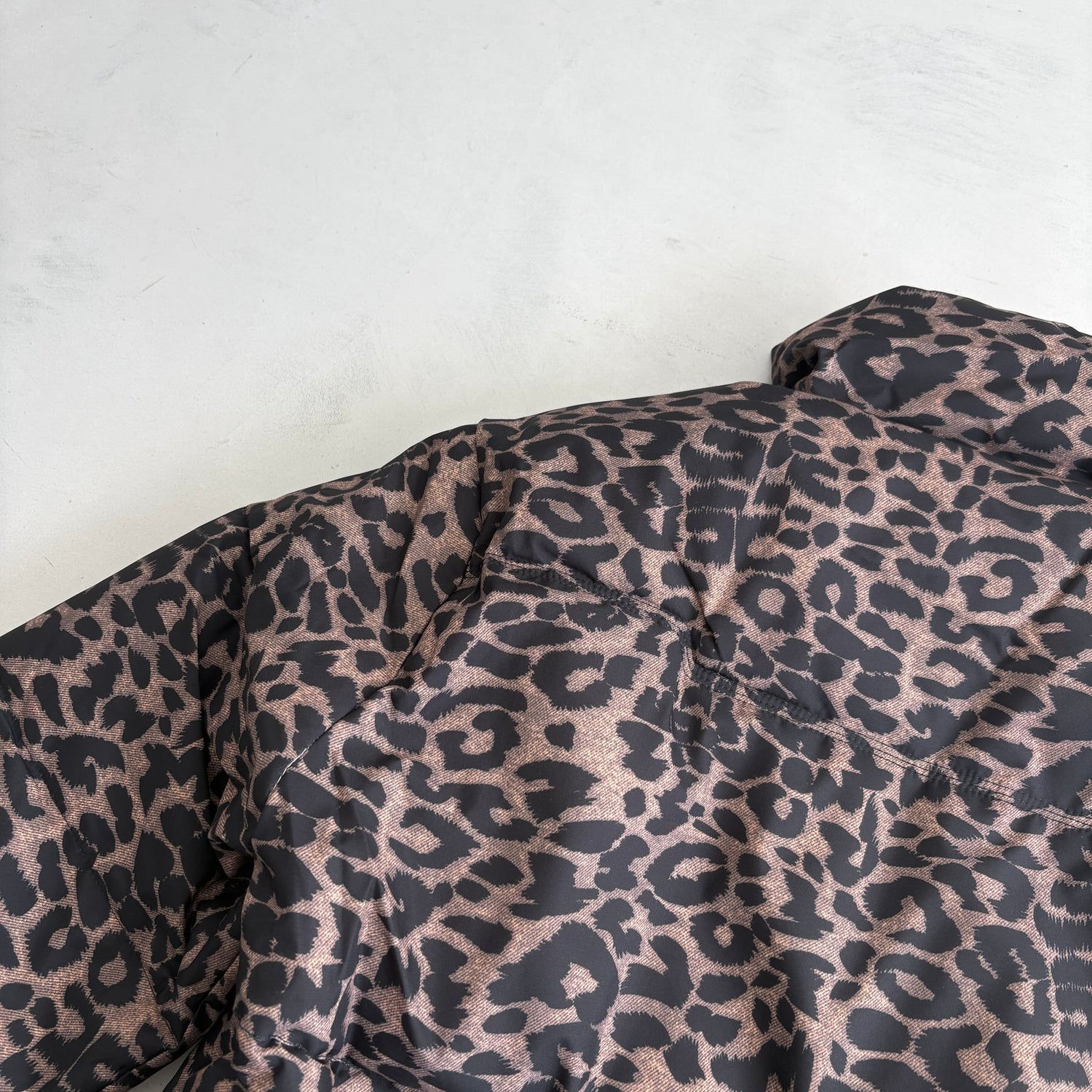 【SAMPLE】LEOPARD fake down blouson