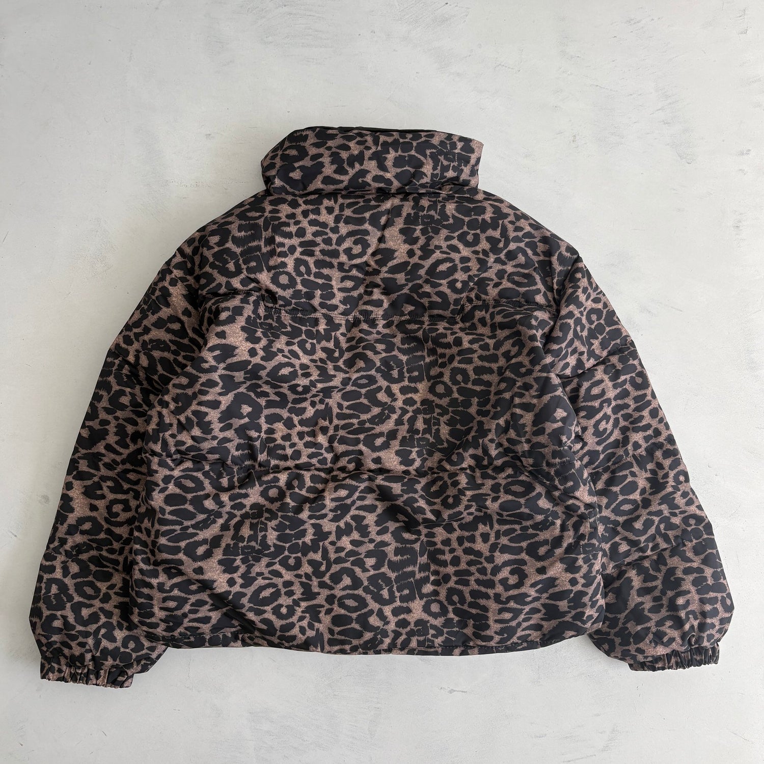 【SAMPLE】LEOPARD fake down blouson