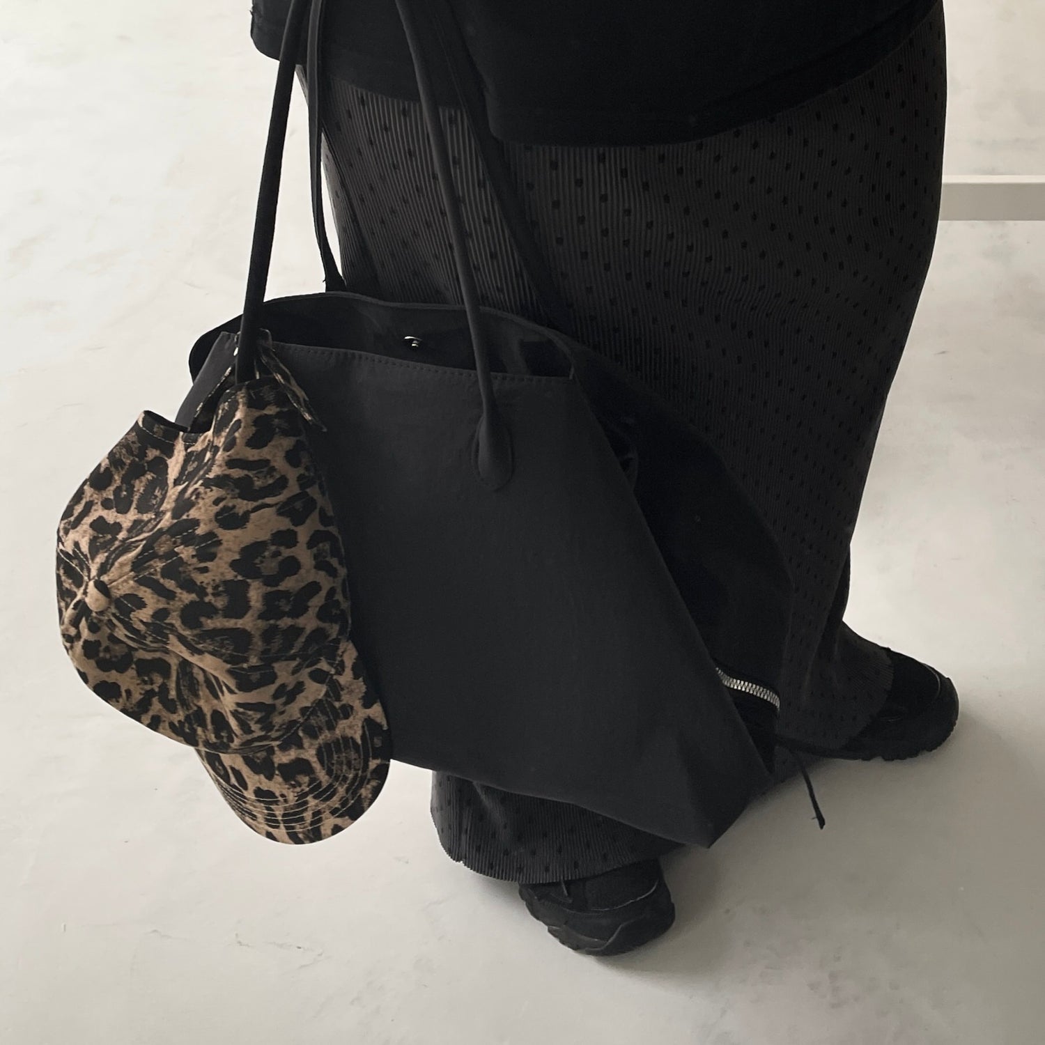 daily boston bag / black