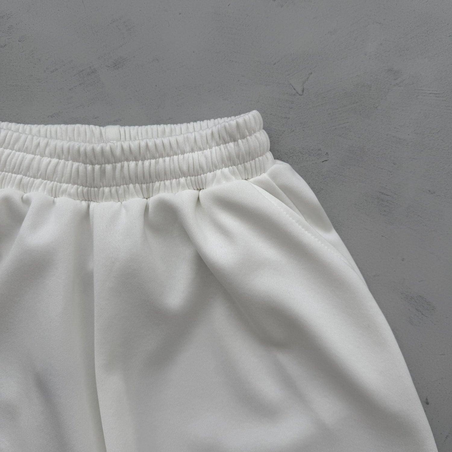 【選べるタイプ】super loose sweat half pants / ivory