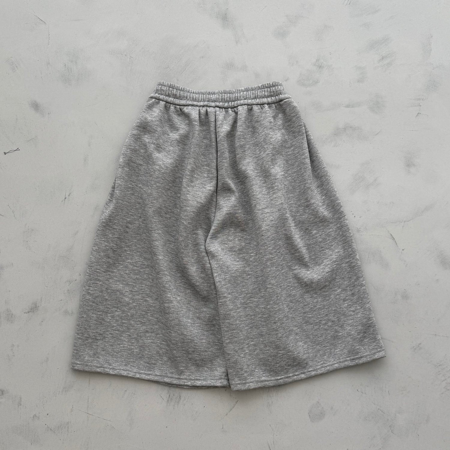 【選べるタイプ】super loose sweat half pants / gray