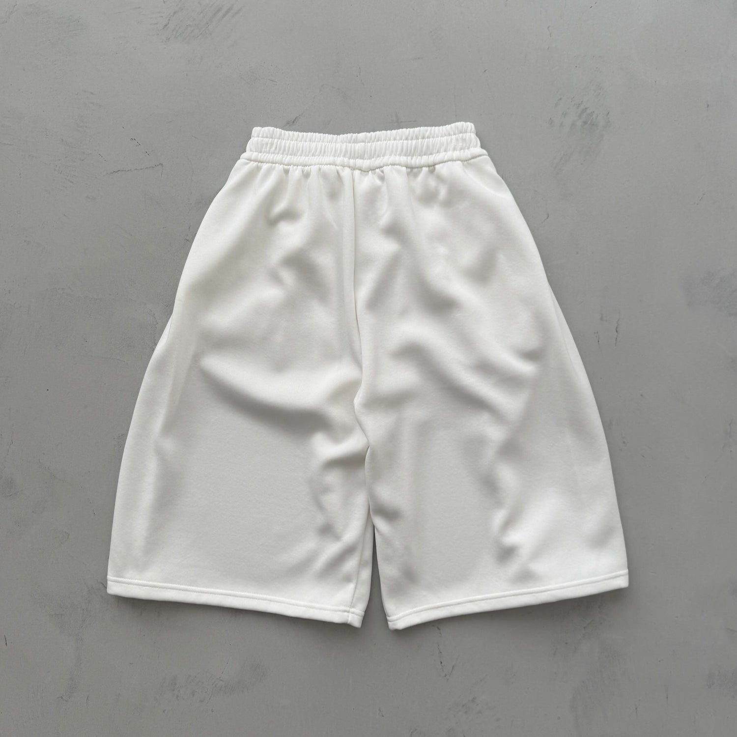 【選べるタイプ】super loose sweat half pants / ivory