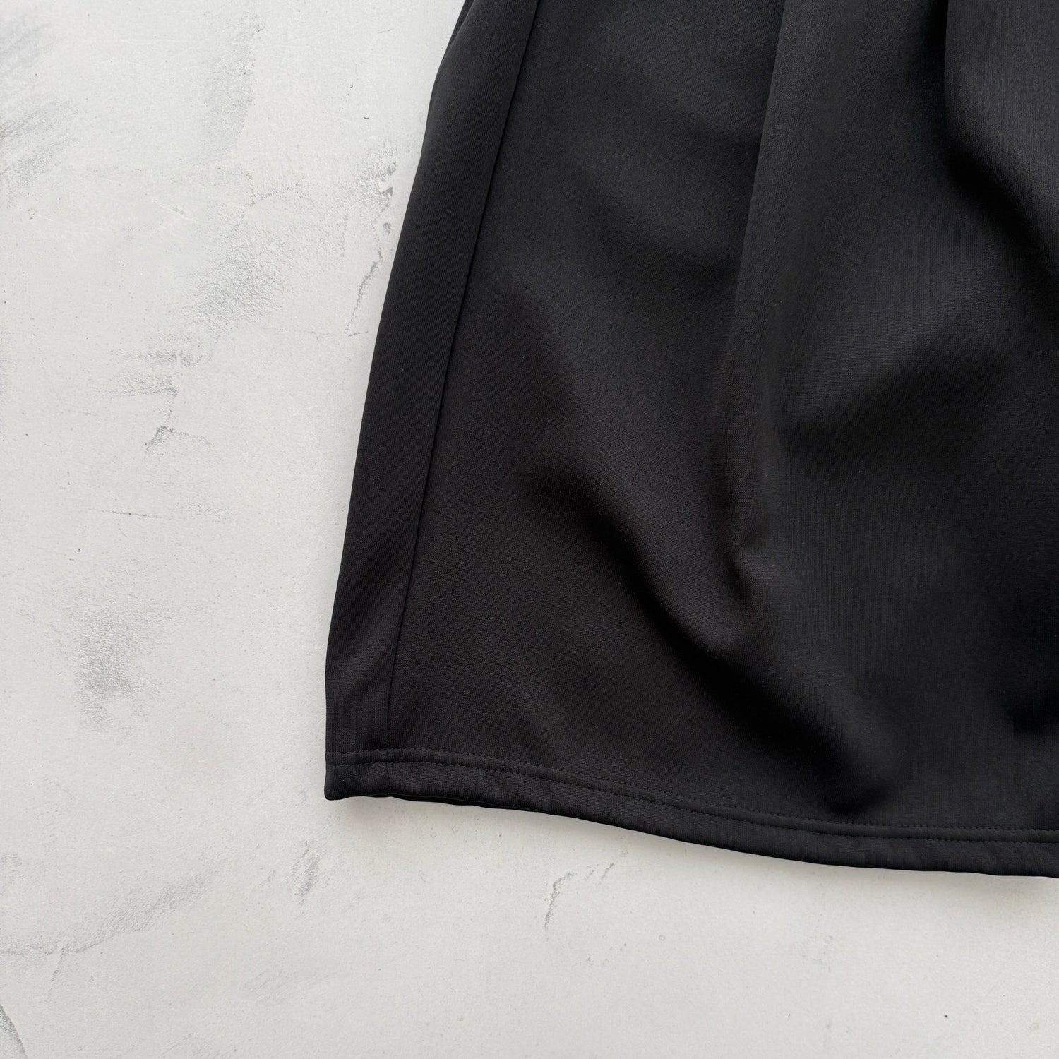 【選べるタイプ】super loose sweat half pants / black