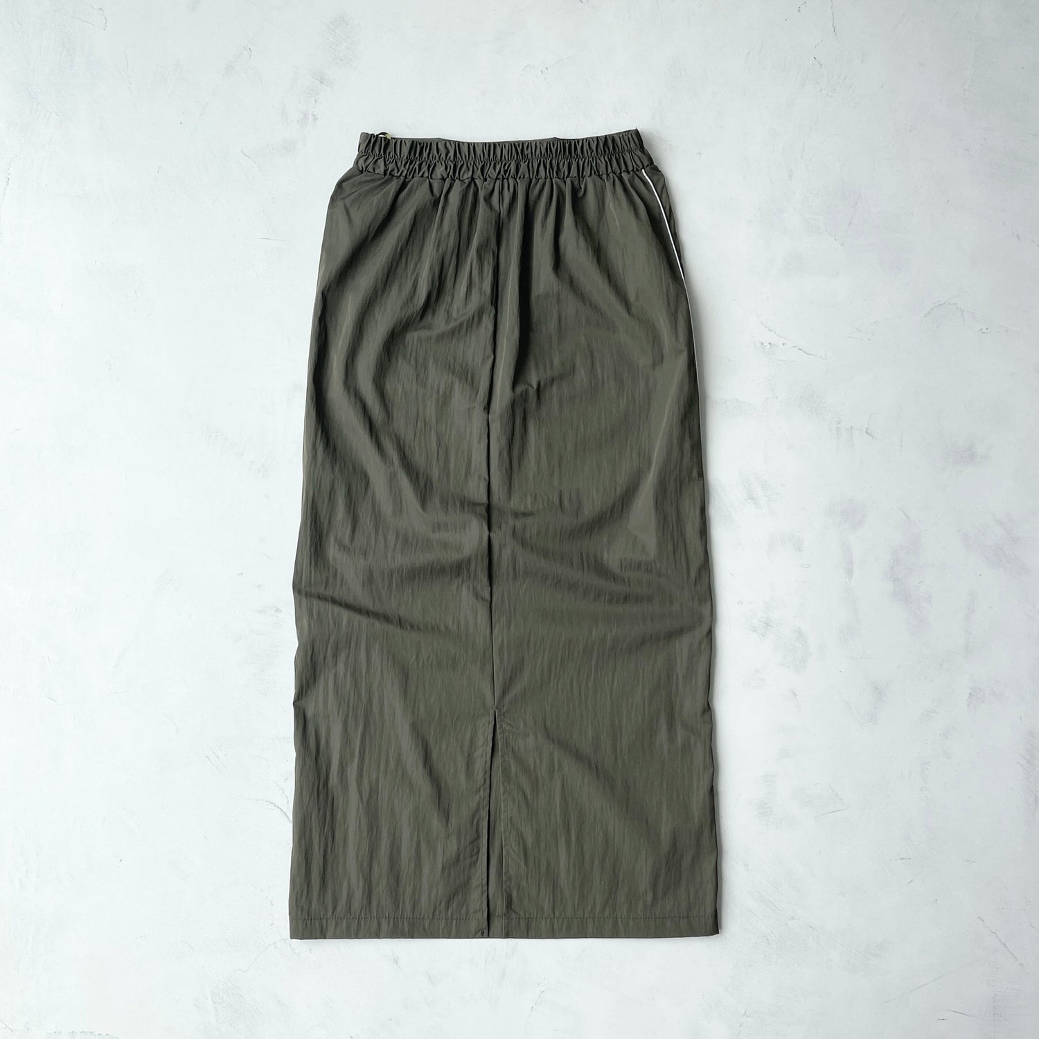 【SAMPLE】track skirt / khaki