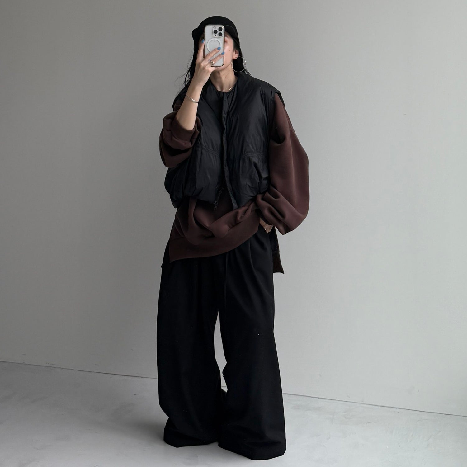 【公式サイト限定カラー】OSUMITSUKI sweat / brown [SHORT or FREE]