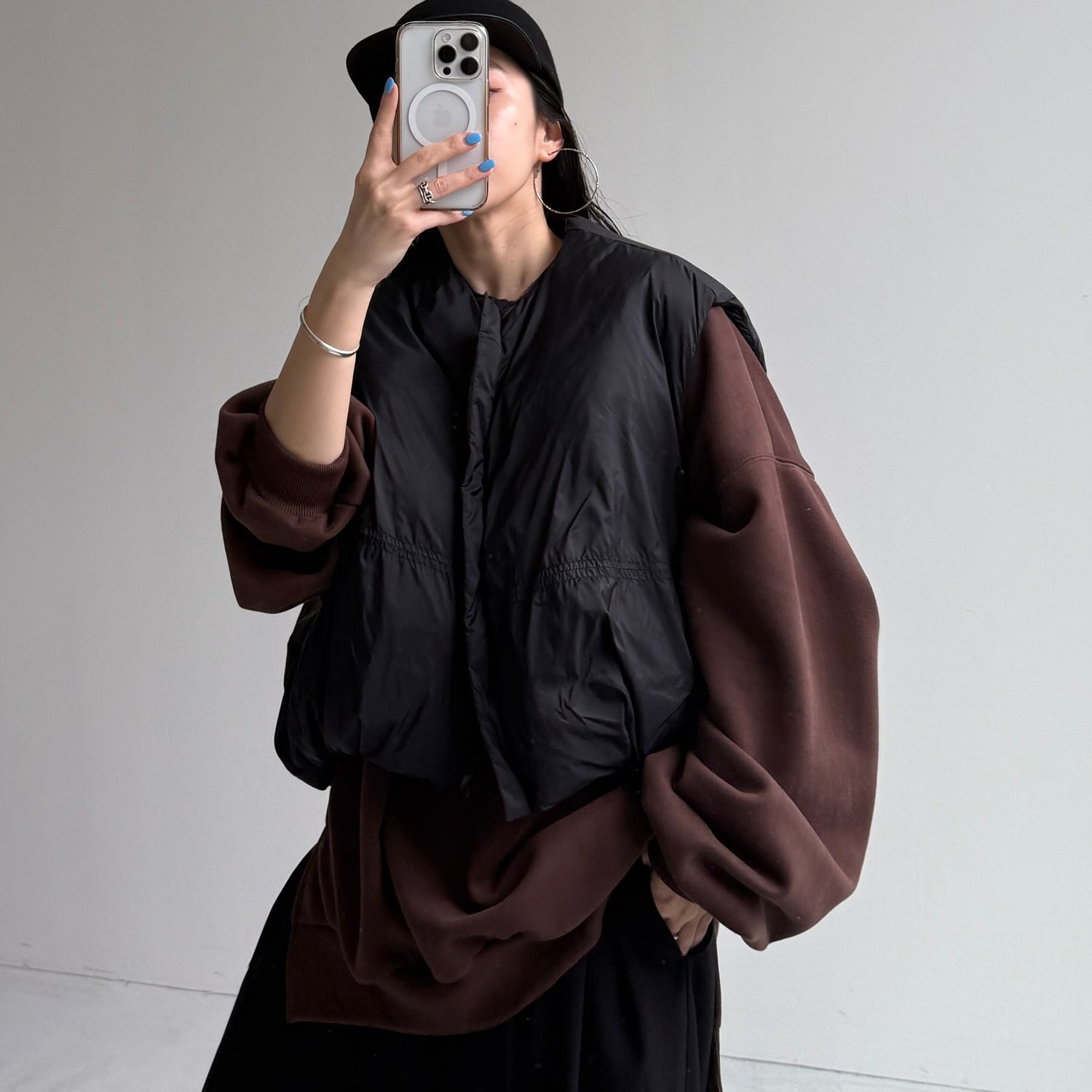 【公式サイト限定カラー】OSUMITSUKI sweat / brown [SHORT or FREE]