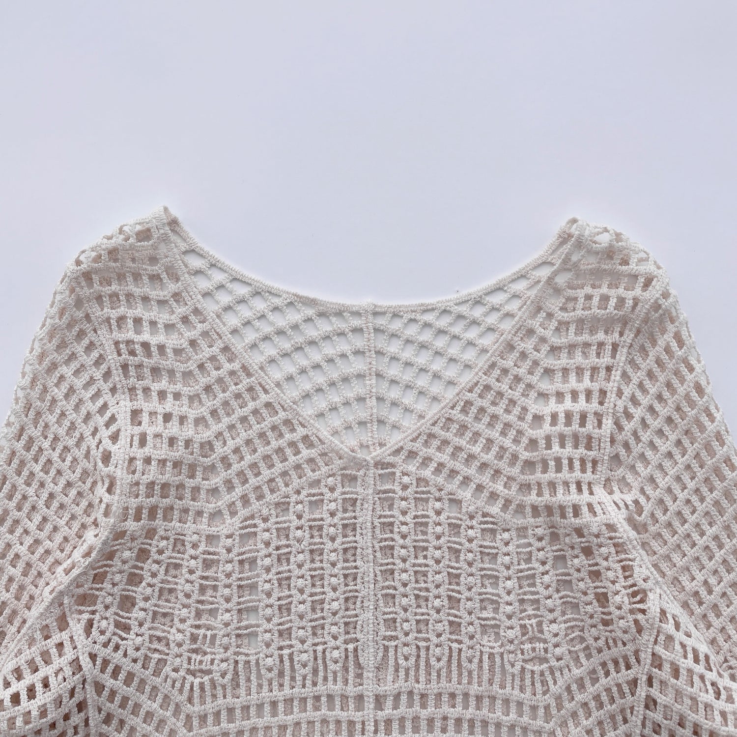 【SAMPLE】mesh tops / beige