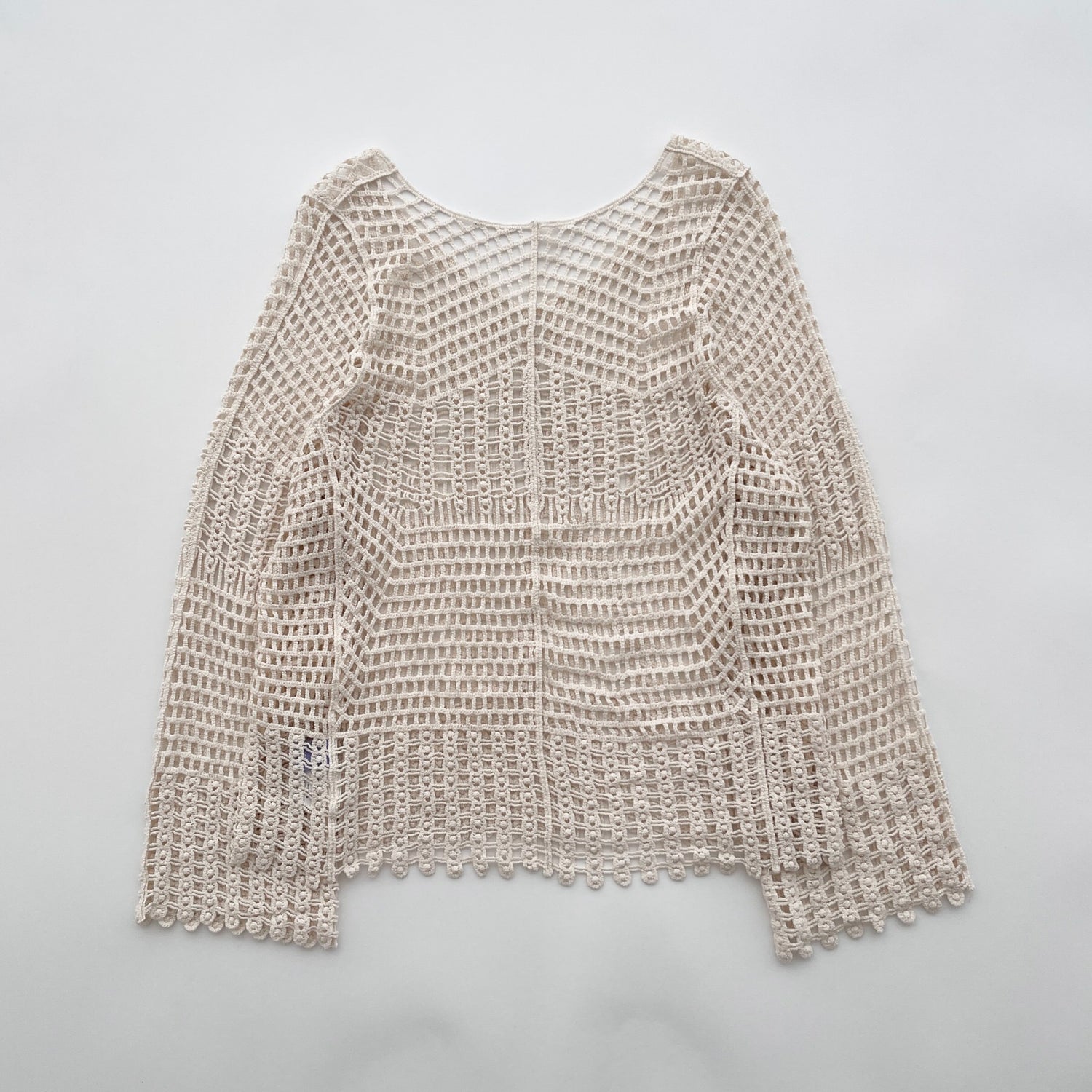 【SAMPLE】mesh tops / beige