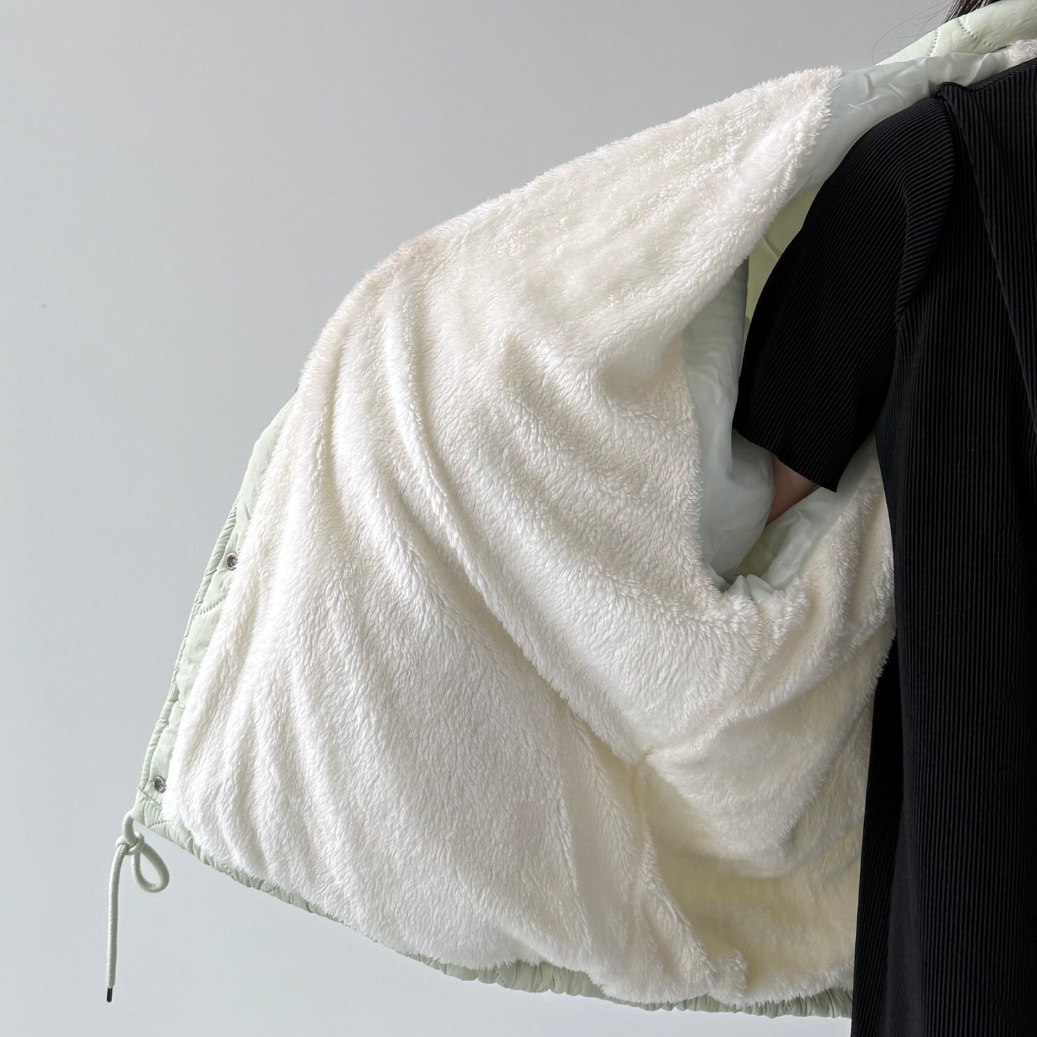 WATA AME quilting jacket / green