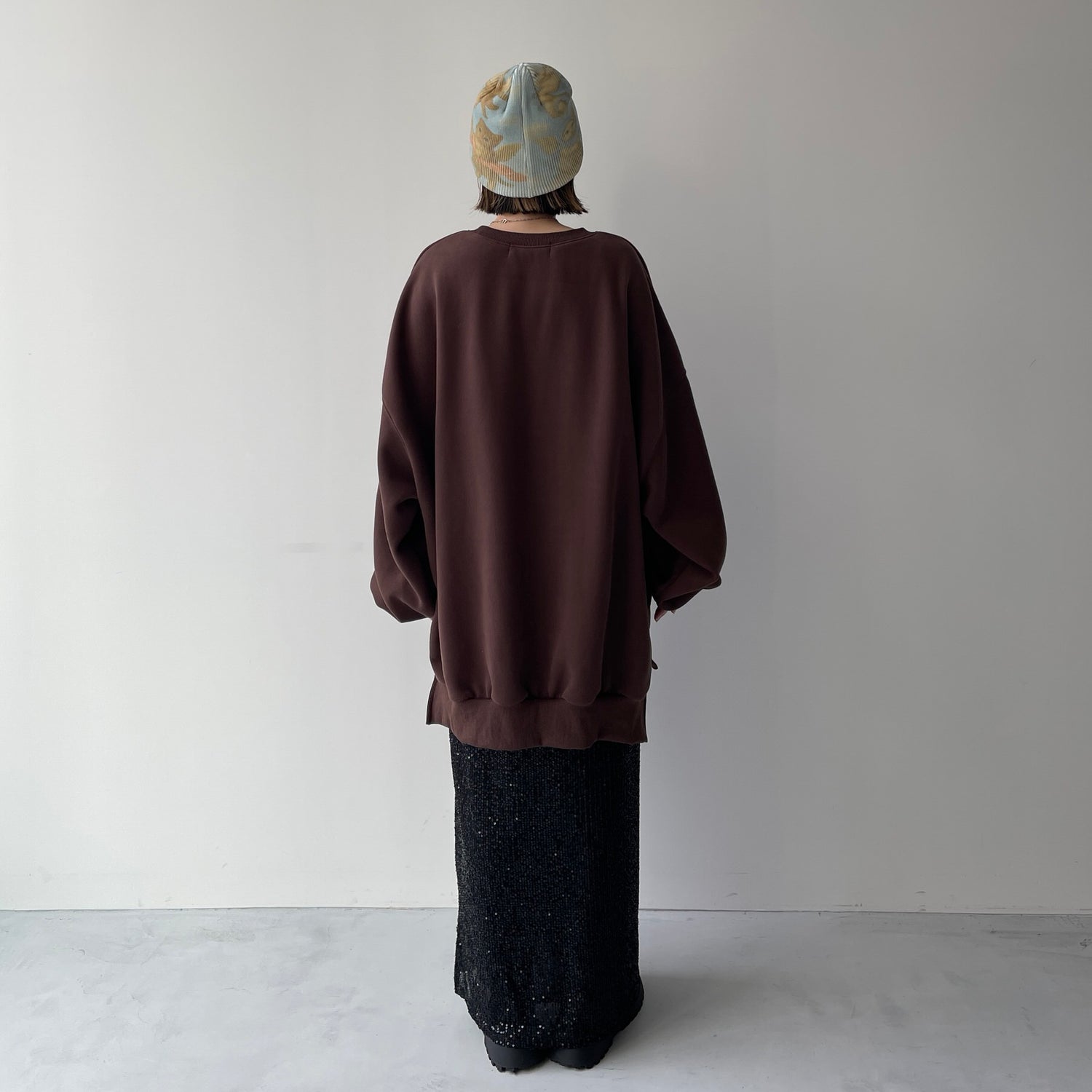 【公式サイト限定カラー】OSUMITSUKI sweat / brown [SHORT or FREE]