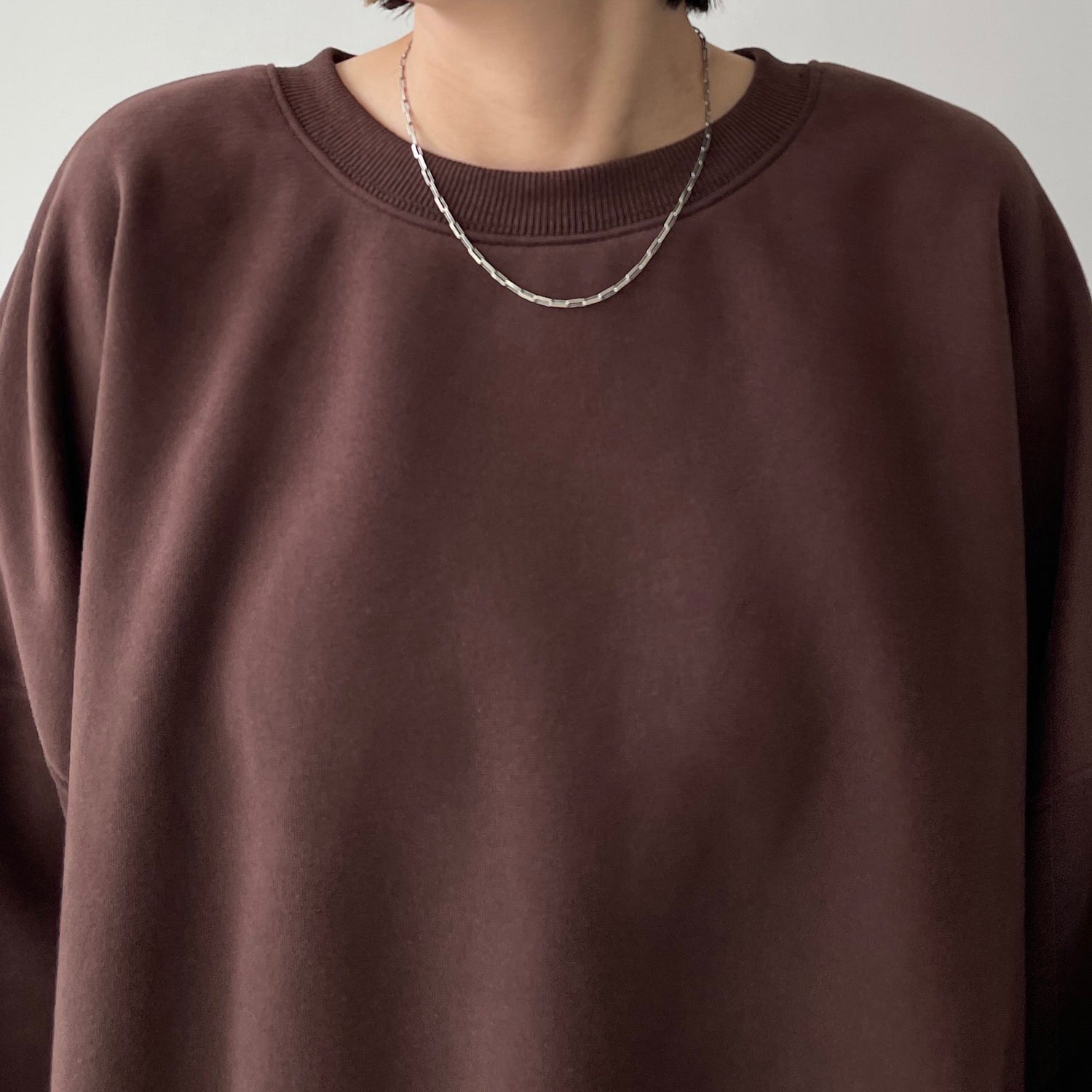 【公式サイト限定カラー】OSUMITSUKI sweat / brown [SHORT or FREE]