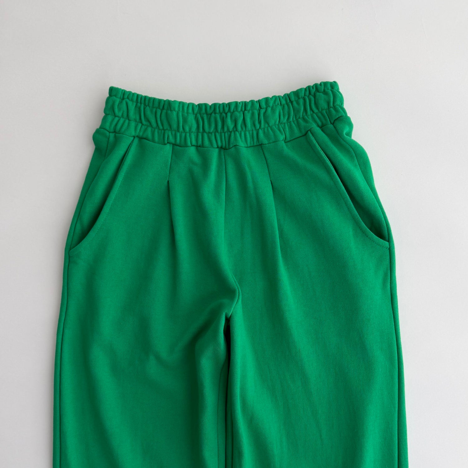 【SAMPLE】sweat color pants / green