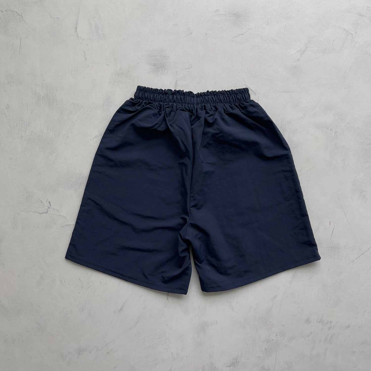 【2点SET】half zip nylon set up / navy
